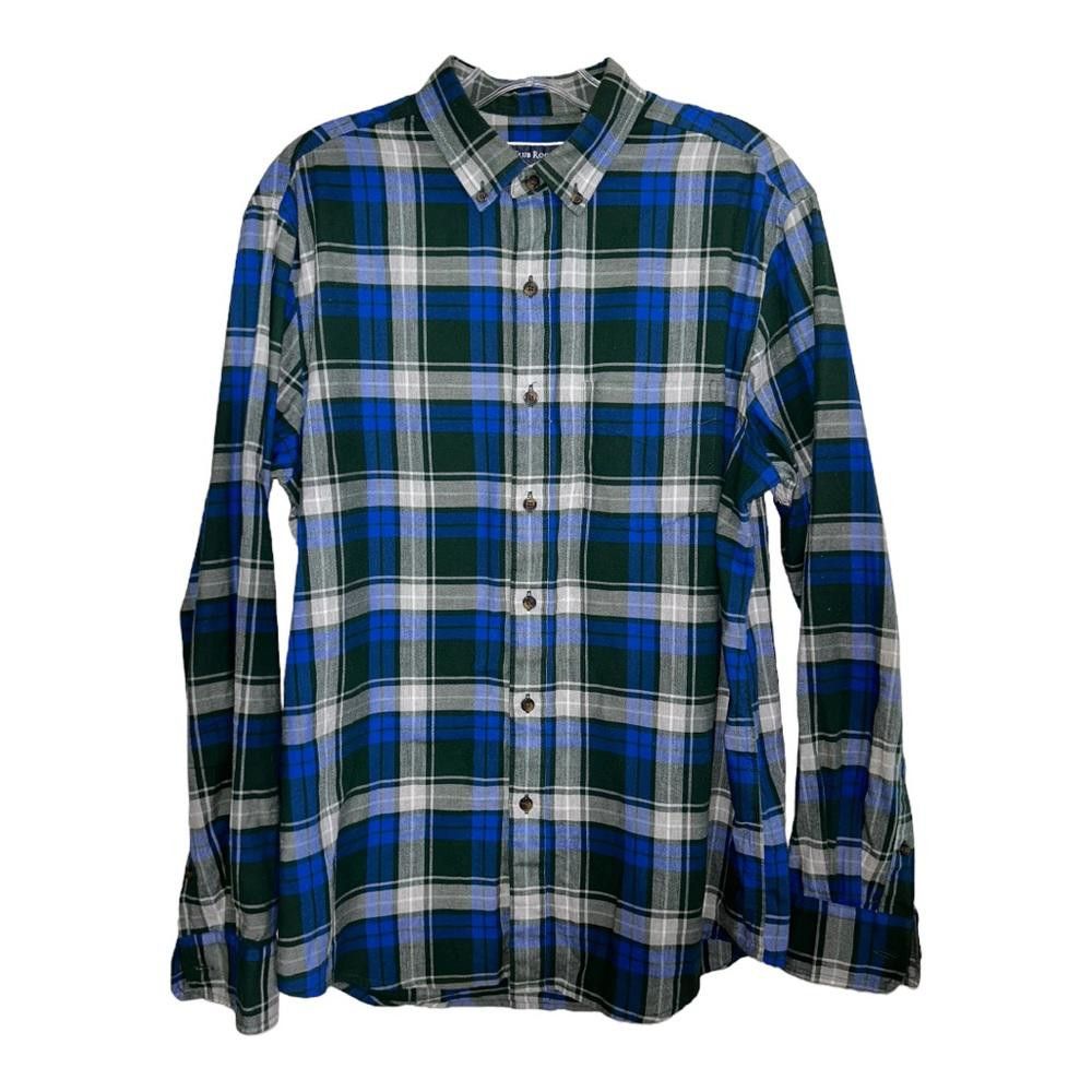 Club Room Club Room l Plaid Button Down Dress Shirt Size Medium Size 38R - 1 Thumbnail
