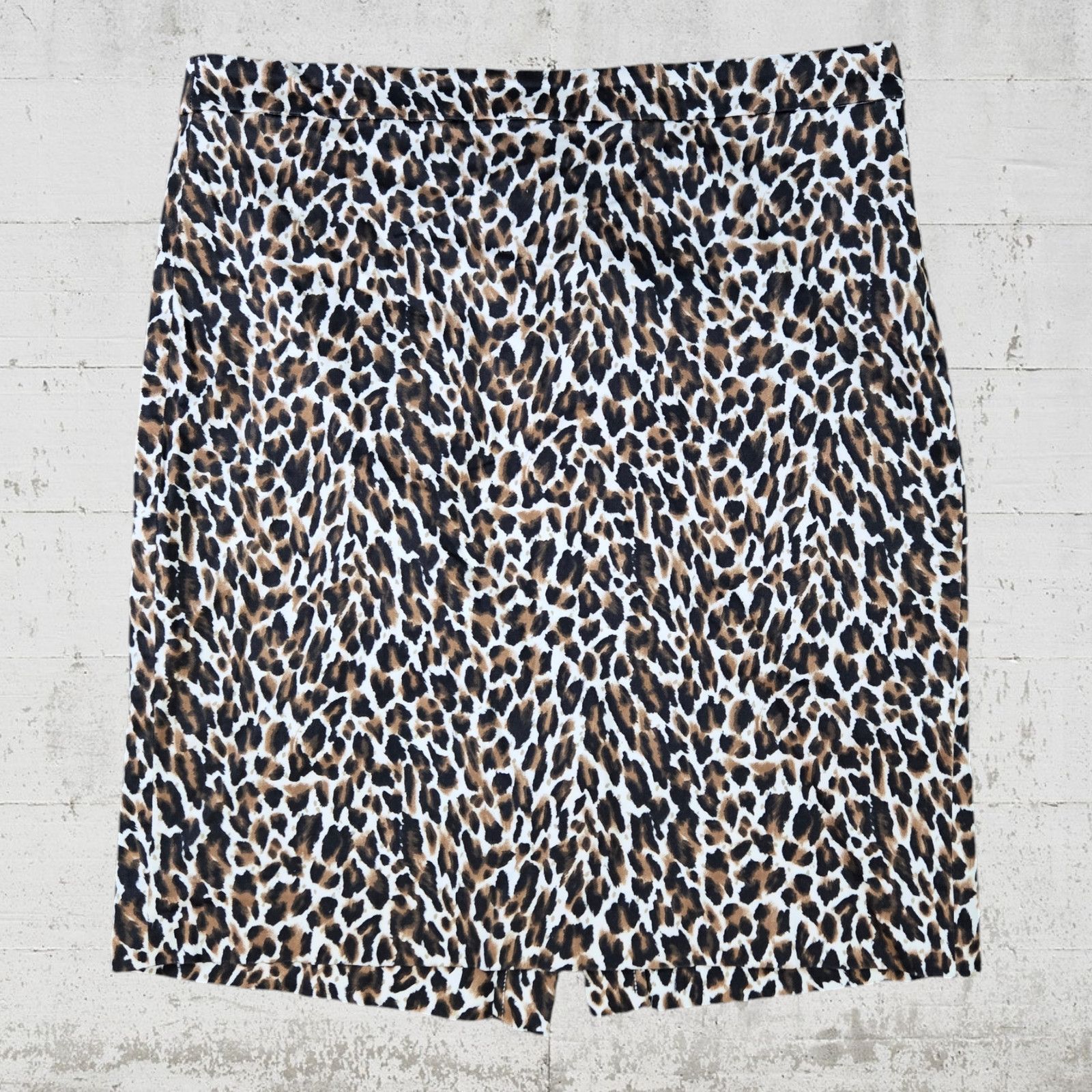 J.Crew J Crew Animal Print Knee Length Pencil Skirt Size 14 Size 36" / US 14 / IT 50 - 7 Thumbnail
