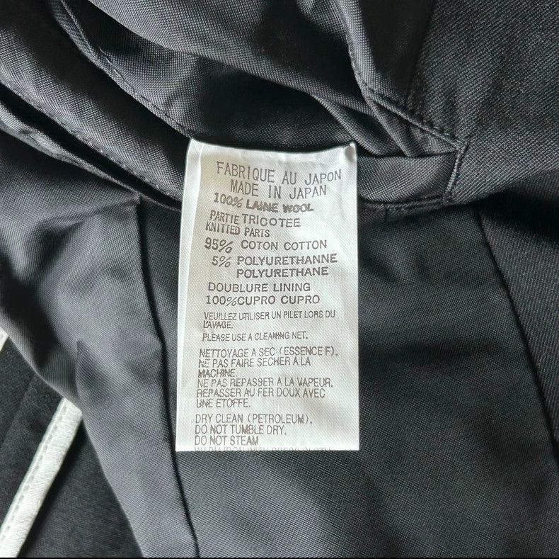 Yohji Yamamoto Yohji Yamamoto size 3 09 aw beast period white button wool Size 38S - 6 Thumbnail