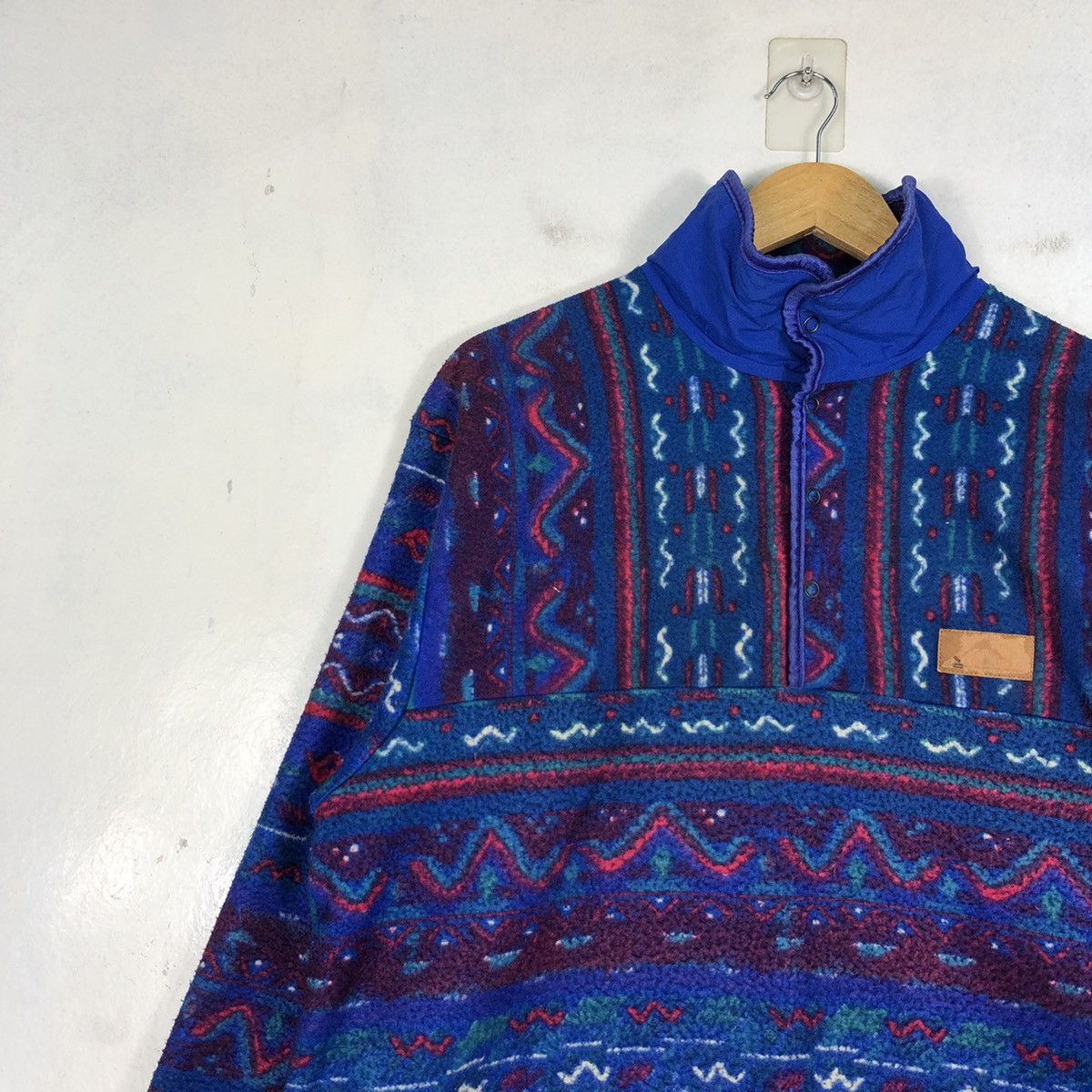 Other × Vintage Vintage Liamonte Fleece Abstract Jacket Size US M / EU 48-50 / 2 - 6 Thumbnail