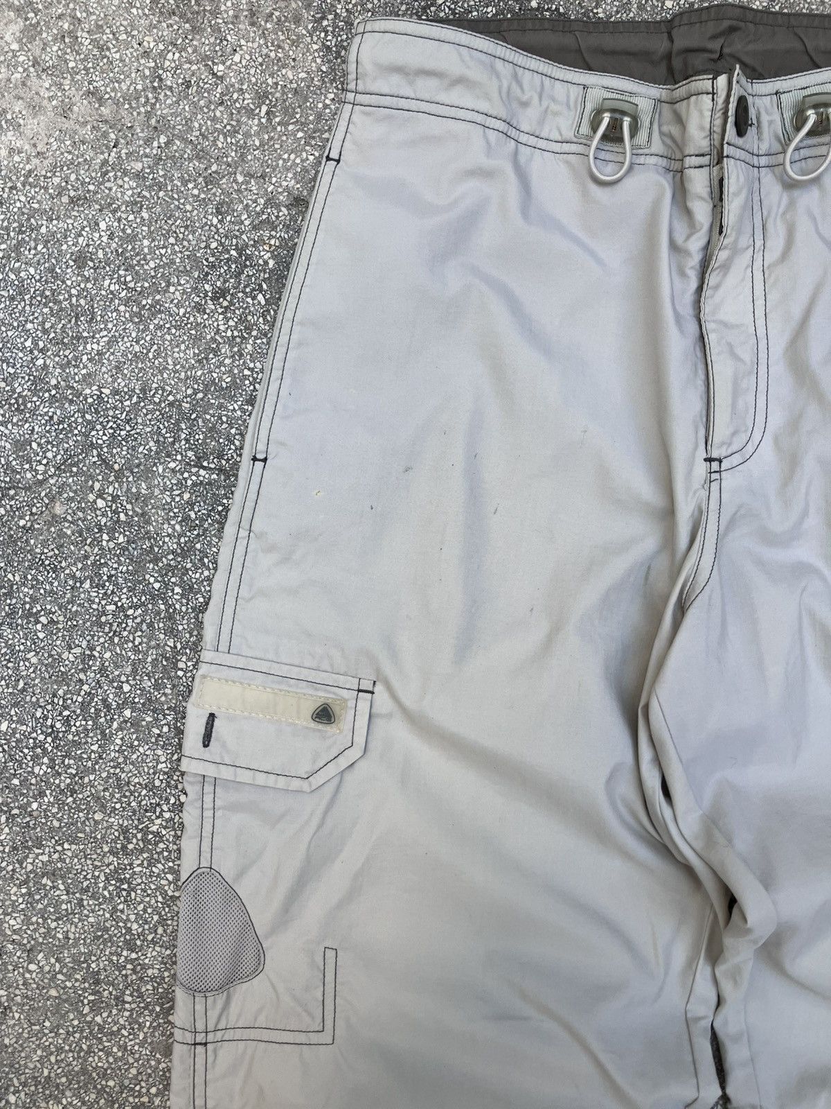 Nike ACG Vintage 2000s Nike ACG Kayak Mesh Cargo Utility Baggy Pants Size US 32 / EU 48 - 4 Thumbnail