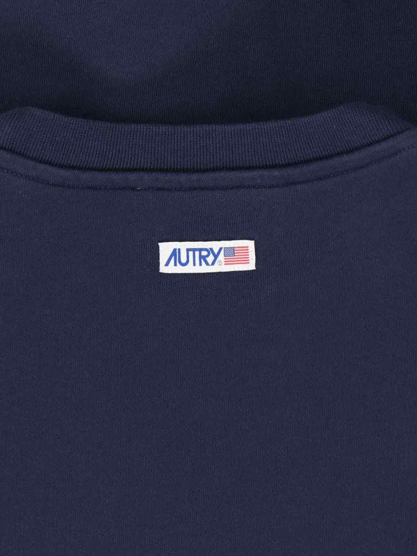 AUTRY o1y0526 Logo Sweatshirt in Midnight Blue Size US S / EU 44-46 / 1 - 3 Thumbnail
