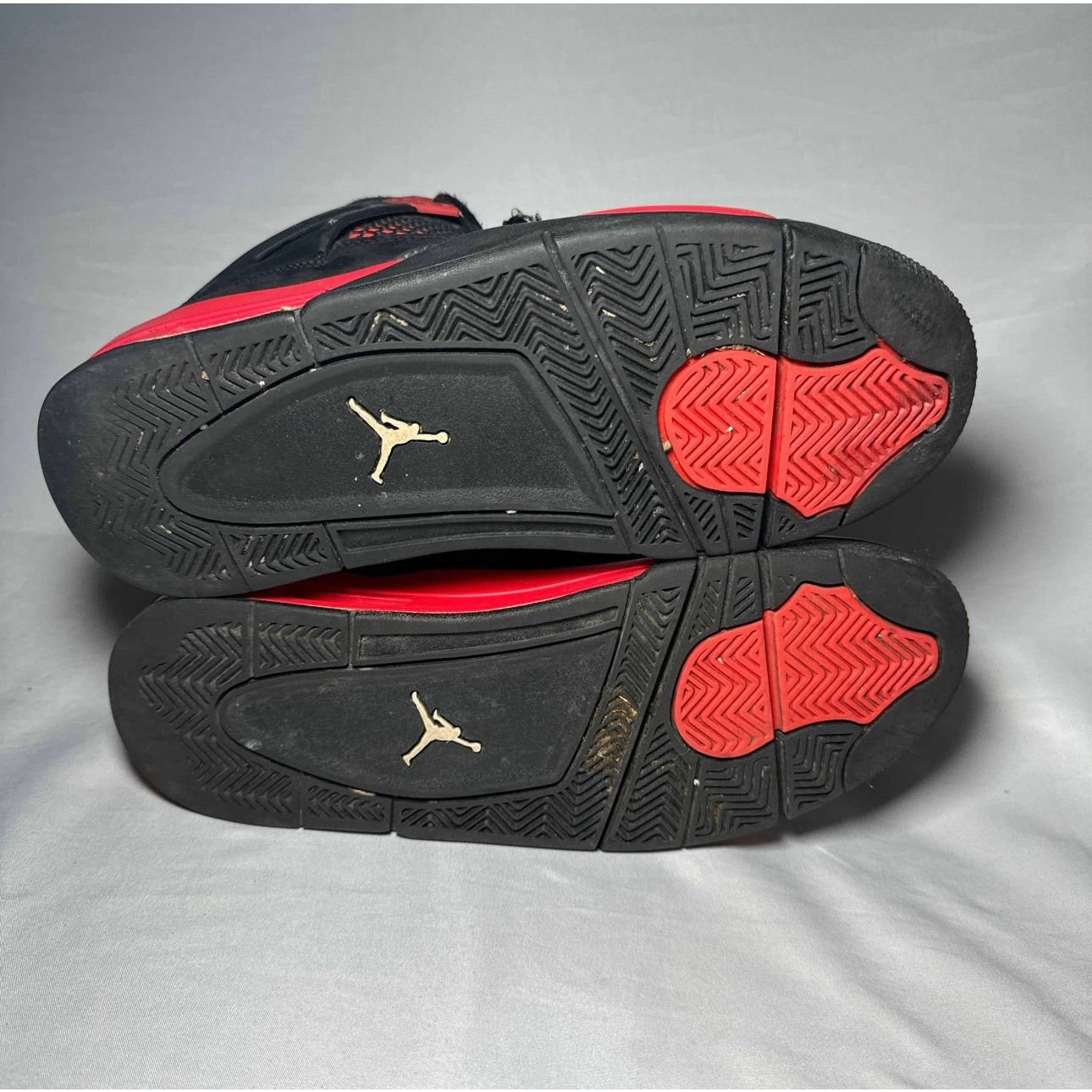 Jordan Brand × Nike Size 9.5 - Nike Air Jordan 4 Retro Red Thunder Men's Shoes Size US 9.5 / EU 42-43 - 6 Thumbnail