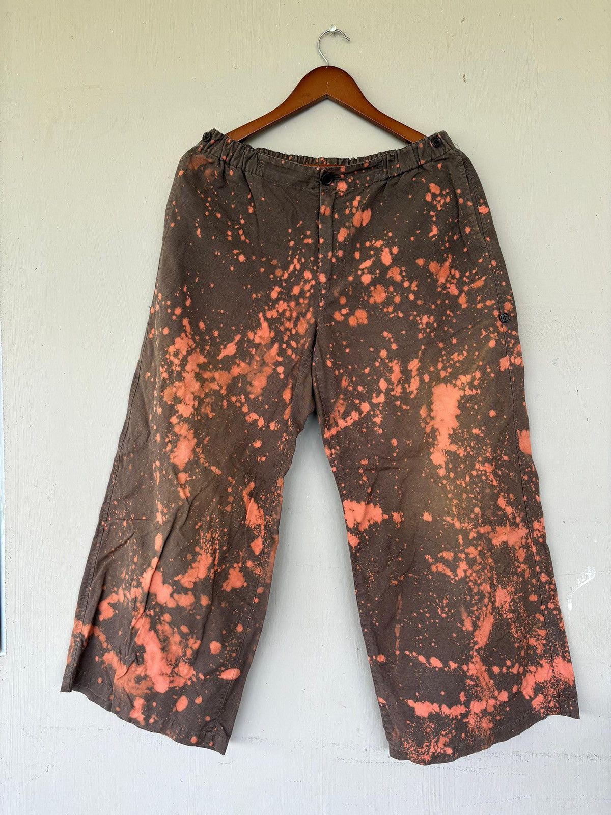 Issey Miyake Issey Miyake Plantation Wide Pant Biggi Acid Washed Custom Size US 31 - 1 Thumbnail