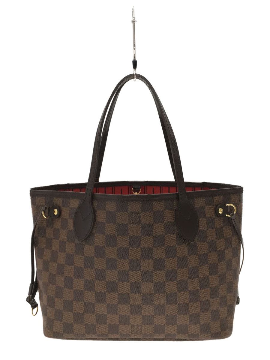 Louis Vuitton Neverfull PM Damier Ebene PVC handbag