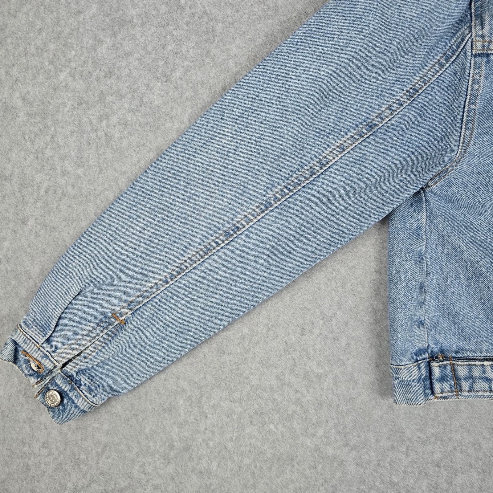 Willi Smith Willi Smith Medium Trucker Style Button Down Denim Jacket Size M / US 6-8 / IT 42-44 - 8 Thumbnail