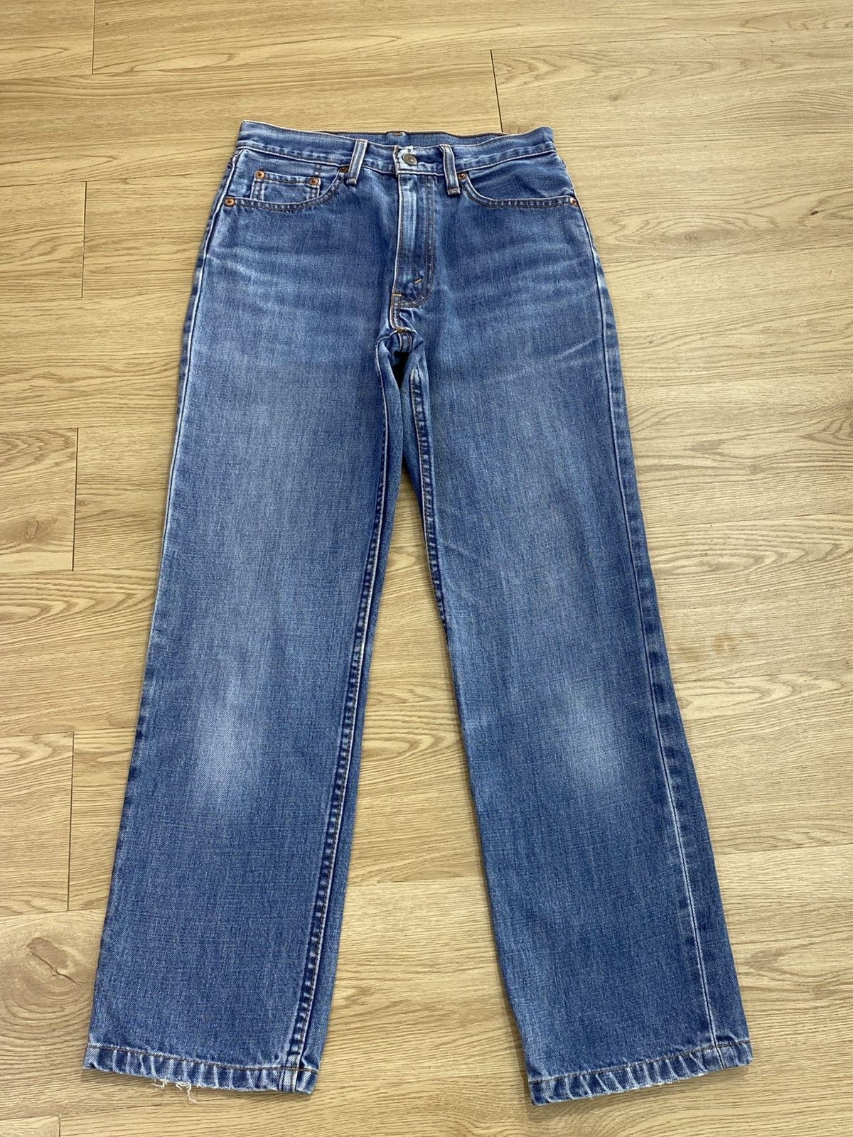 Levi's Levis Brand Acid Blue Wash Style Loose Jeans Size US 27 - 1 Thumbnail