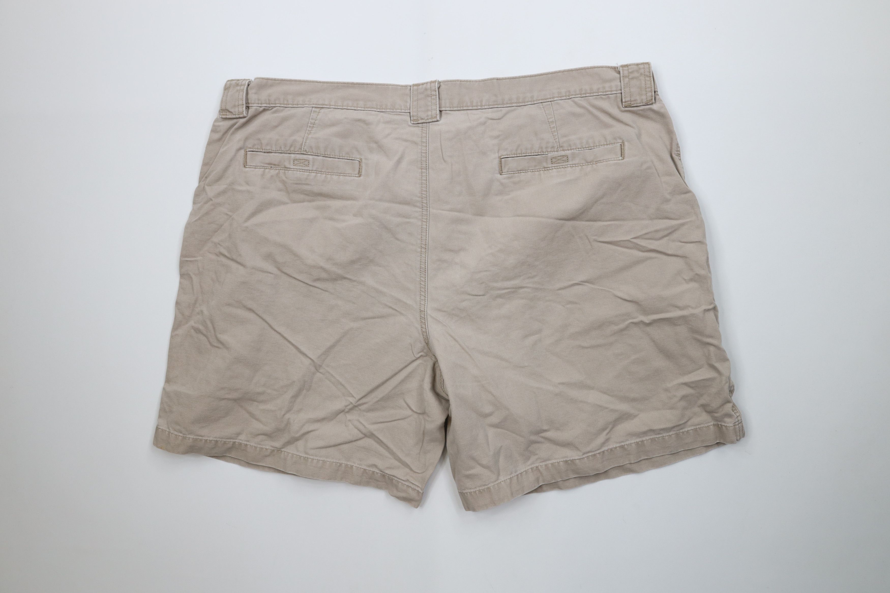 Vintage Vintage 90s Streetwear Above Knee Canvas Cargo Shorts Size US 44 / EU 60 - 6 Thumbnail