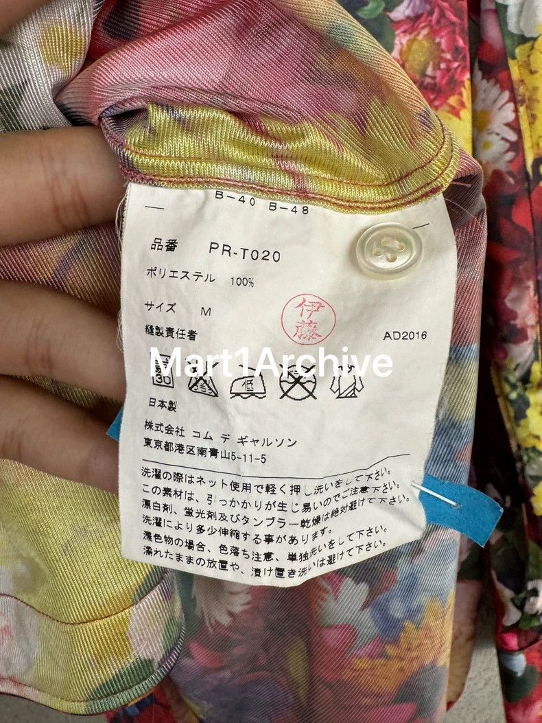 Comme des Garcons Comme Des Garcons Floral print shirt Size S / US 4 / IT 40 - 8 Thumbnail