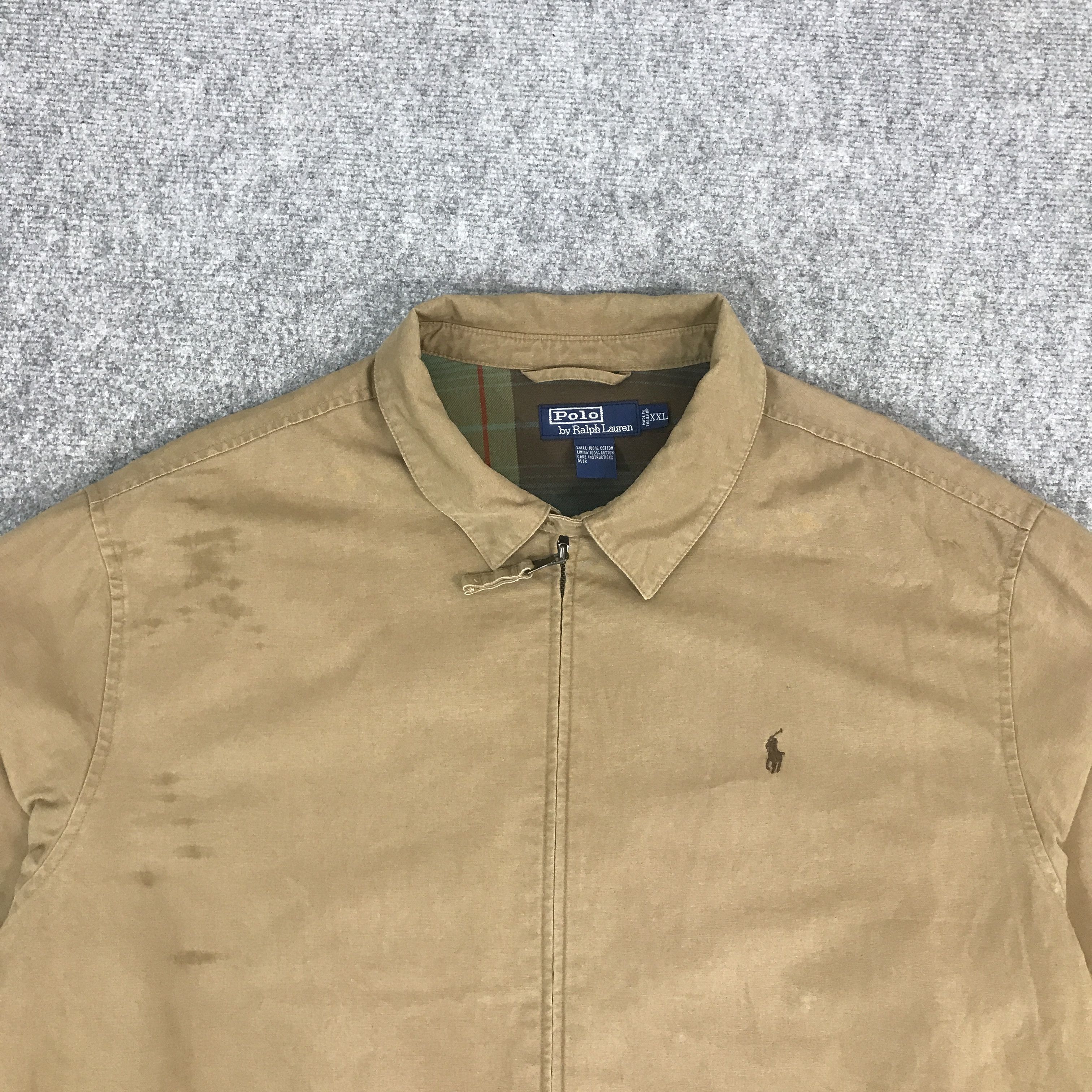 Polo Ralph Lauren × Vintage POLO RALPH LAUREN ZIPPER JACKET Size US XXL / EU 58 / 5 - 3 Thumbnail