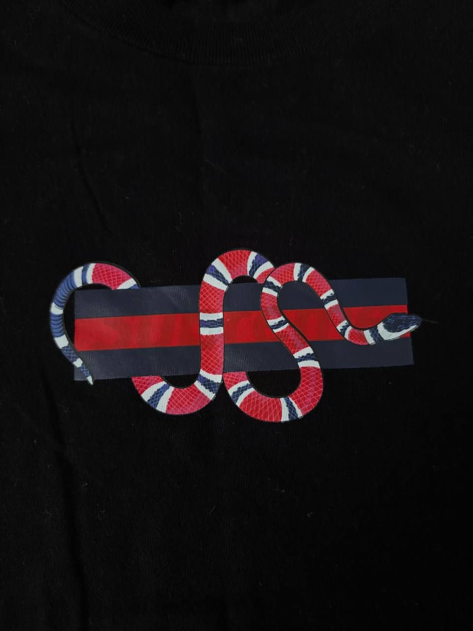 Supreme Supreme box logo snake T shirt Size US M / EU 48-50 / 2 - 3 Thumbnail