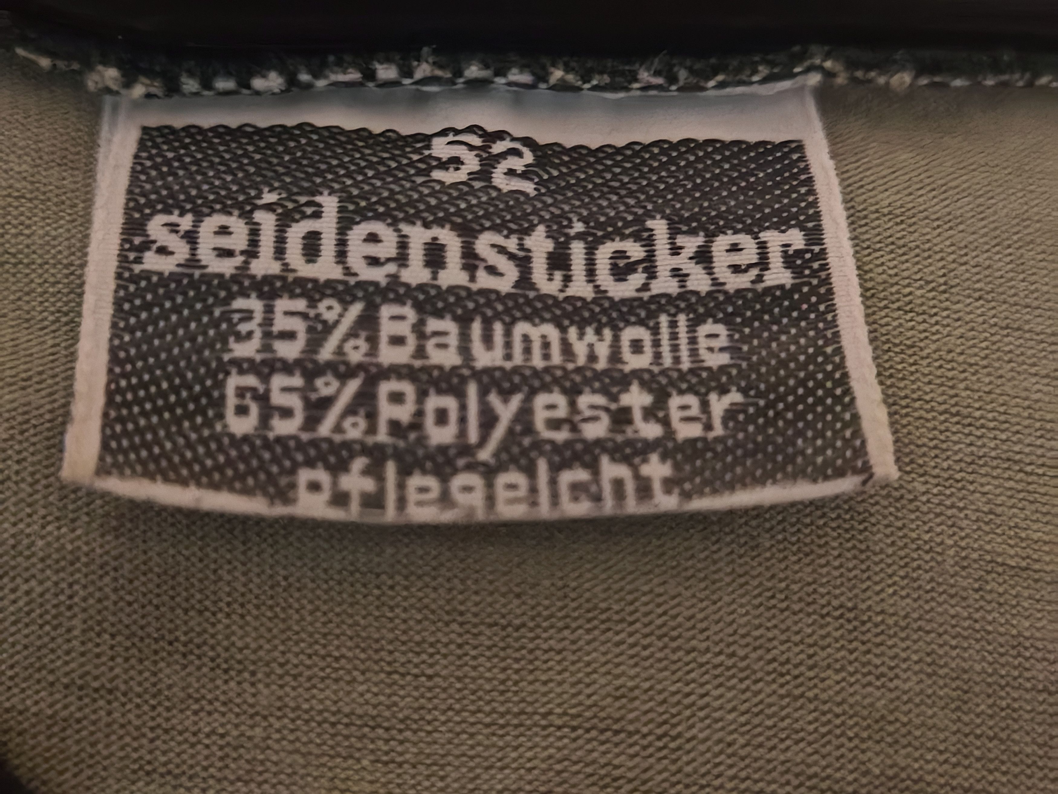 Other VTG Men's Seidensticker Contrast Trim V-Neck Ringer Tee sz L Size US L / EU 52-54 / 3 - 7 Thumbnail