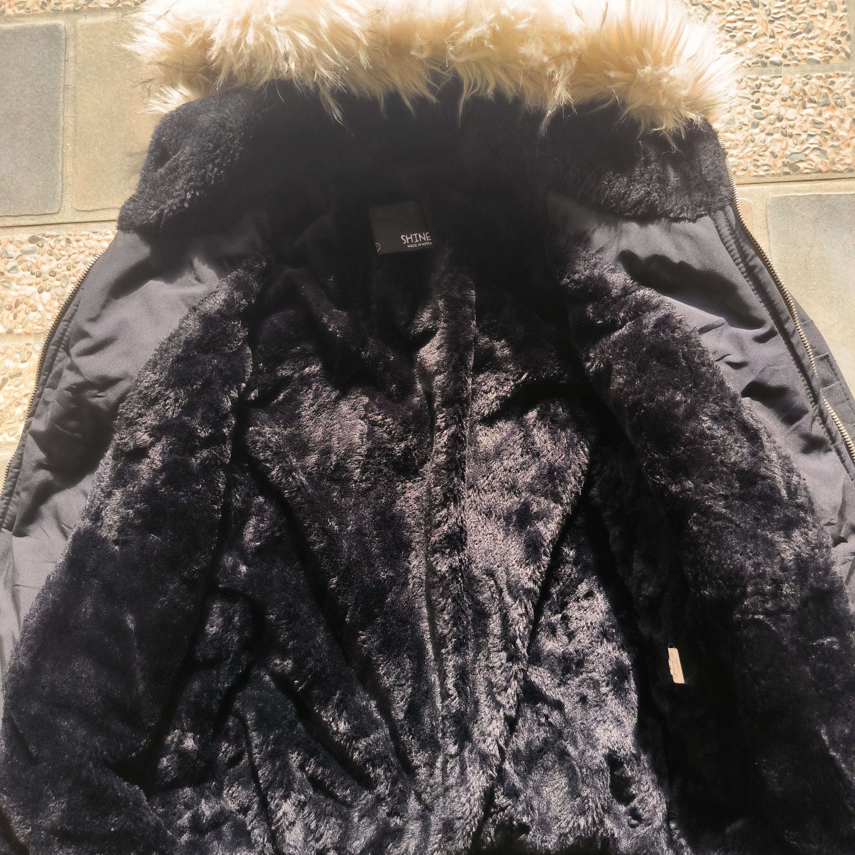 Japanese Brand Shine Fur Jacket Size US M / EU 48-50 / 2 - 5 Thumbnail