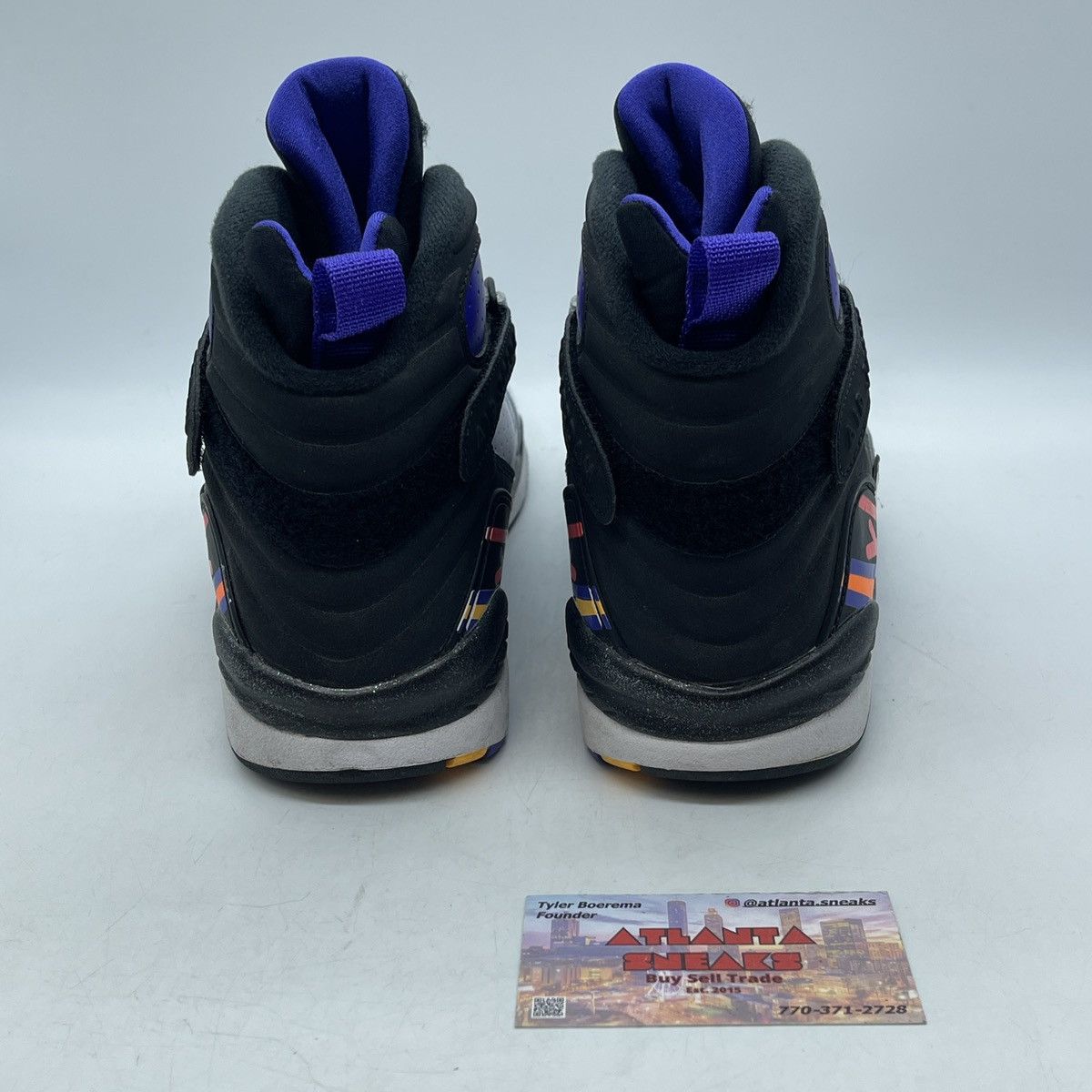 Jordan Brand Air Jordan 8 three peat Size US 8.5 / EU 41-42 - 3 Thumbnail