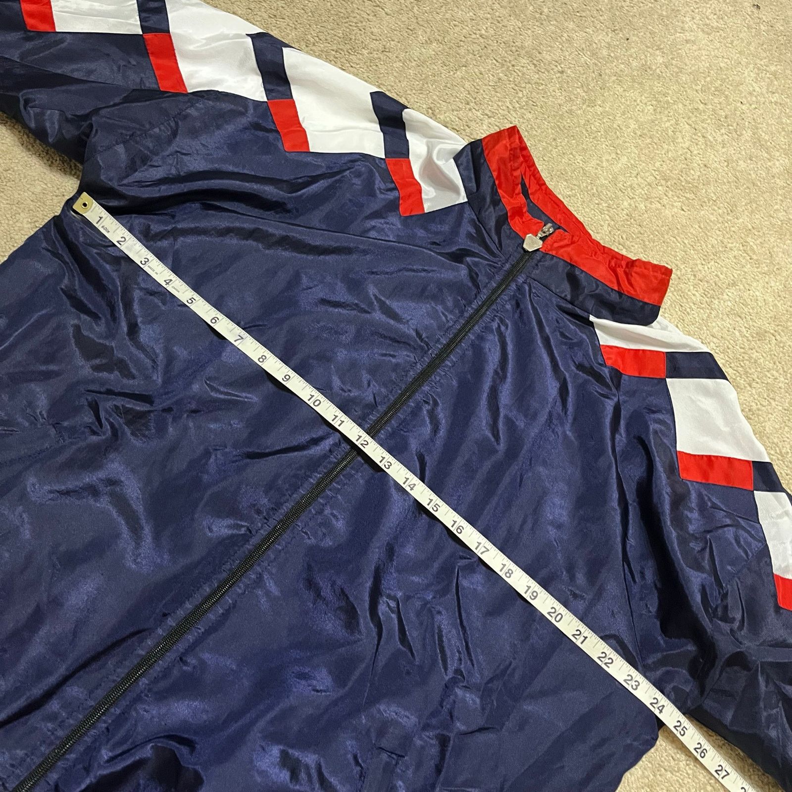 Other Vintage Red/White/Blue World Exhange USA Windbreaker Jacket Size US L / EU 52-54 / 3 - 6 Thumbnail