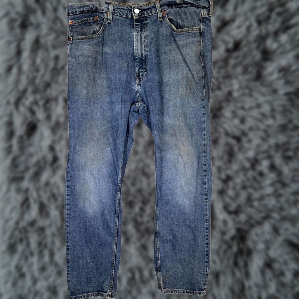 Levi's Levi’s 505 Men’s Jeans 38x30 Blue Denim Stretch Mid-Rise Straight Leg Jeans Men’s 505 Levi’s Blue Denim Stretch Mid-Rise Straight Leg 38x30 Size US 38 / EU 54 - 1 Thumbnail