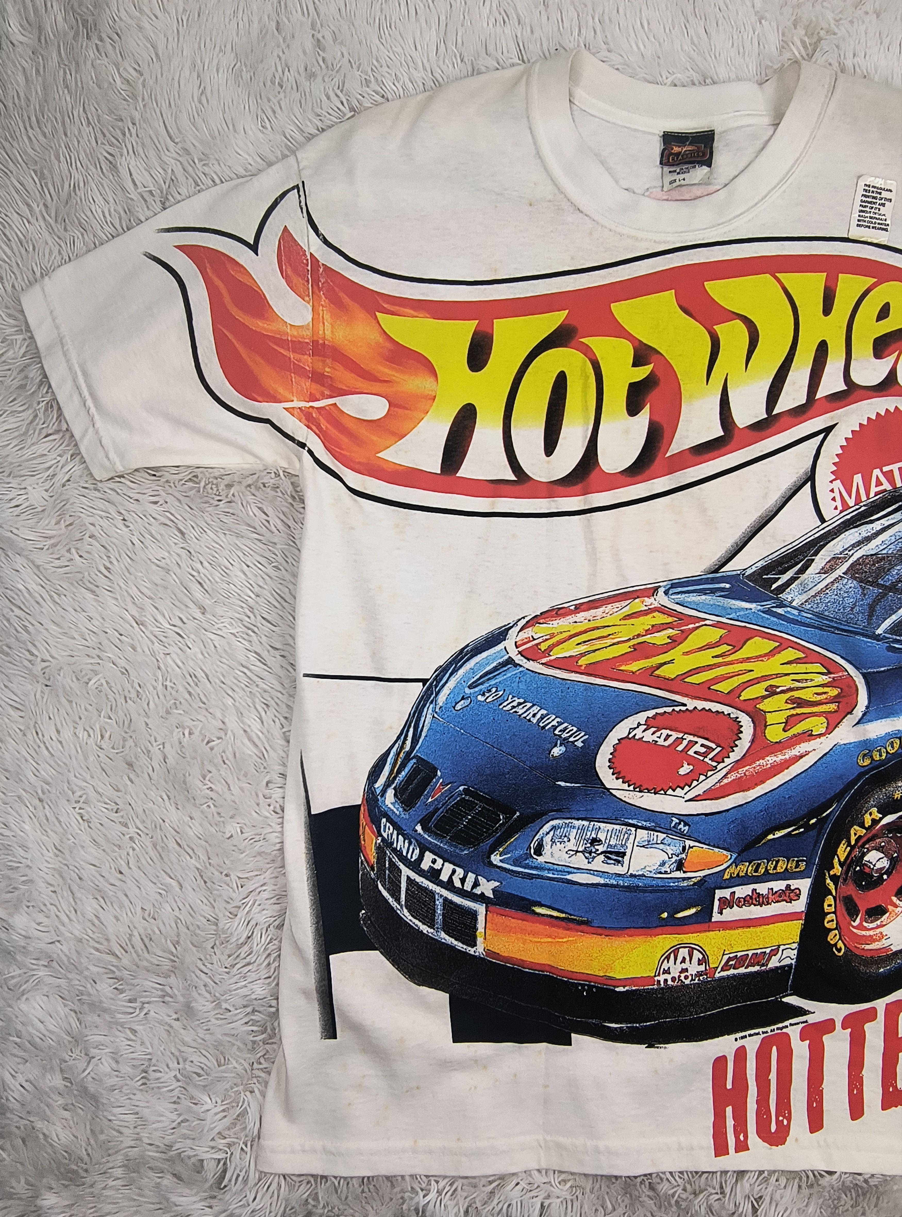 Vintage Vintage Hot Wheels Kyle Petty 1998 tee Size US L / EU 52-54 / 3 - 4 Thumbnail