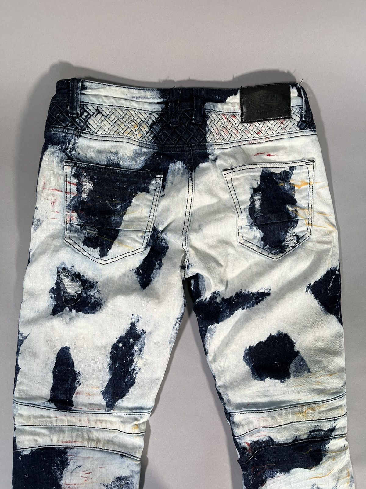 Smoke Rise Smoke Rise Denim Ugly Y2K Cyber Grunge Jeans Size US 32 / EU 48 - 10 Thumbnail