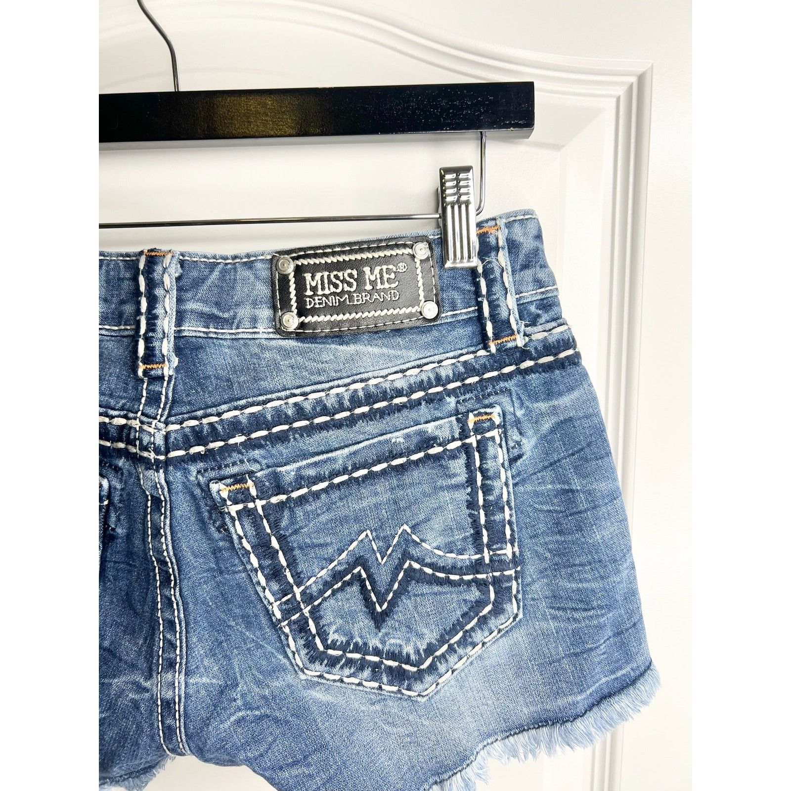 Miss Me Miss Me Denim Shorts, Size 26 Size 26" / US 2 / IT 38 - 4 Thumbnail