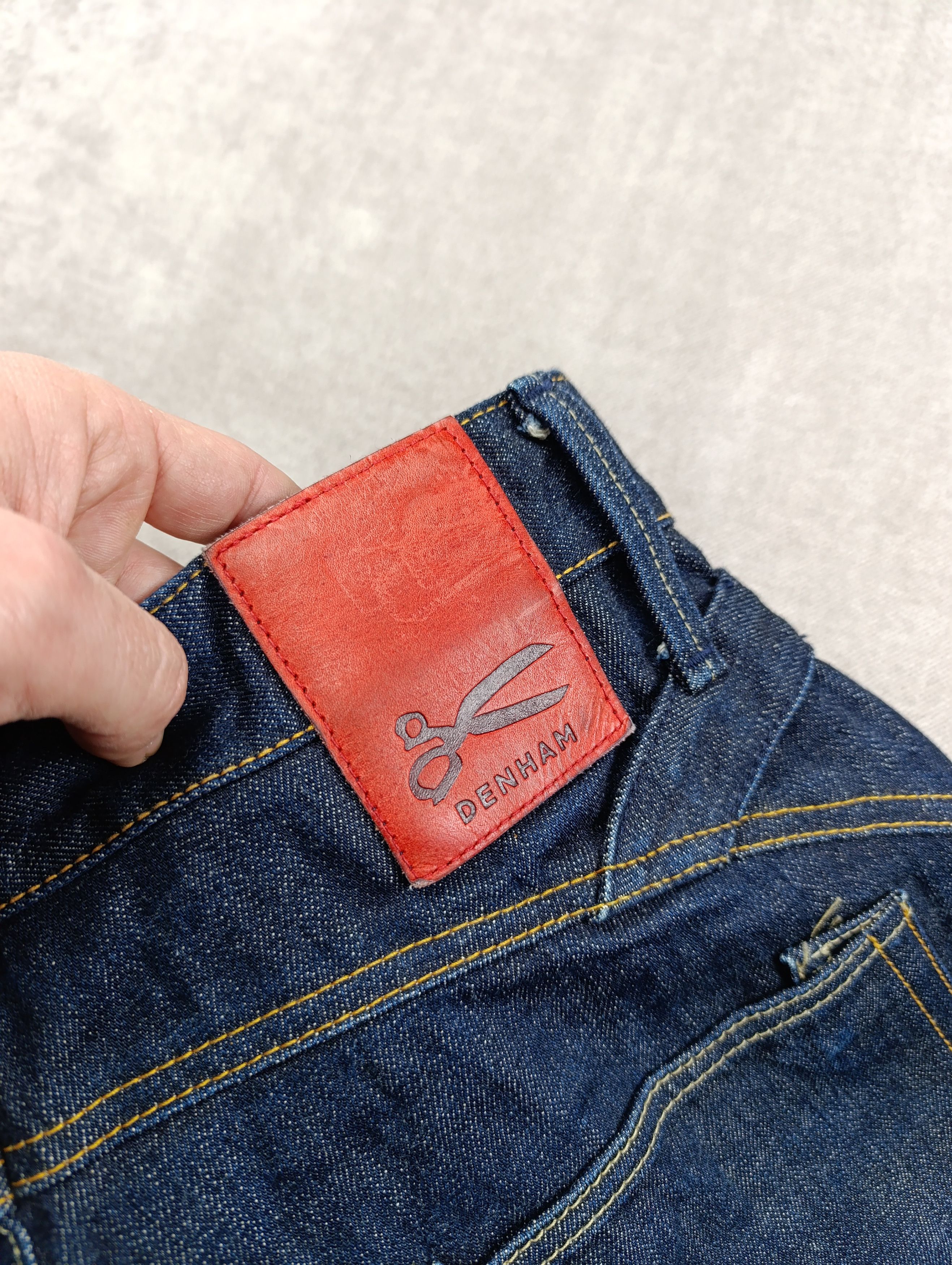 DENHAM Denham Sasuke Blade MIJ Japan Artisan Selvedge Denim Jeans Size US 29 - 15 Thumbnail