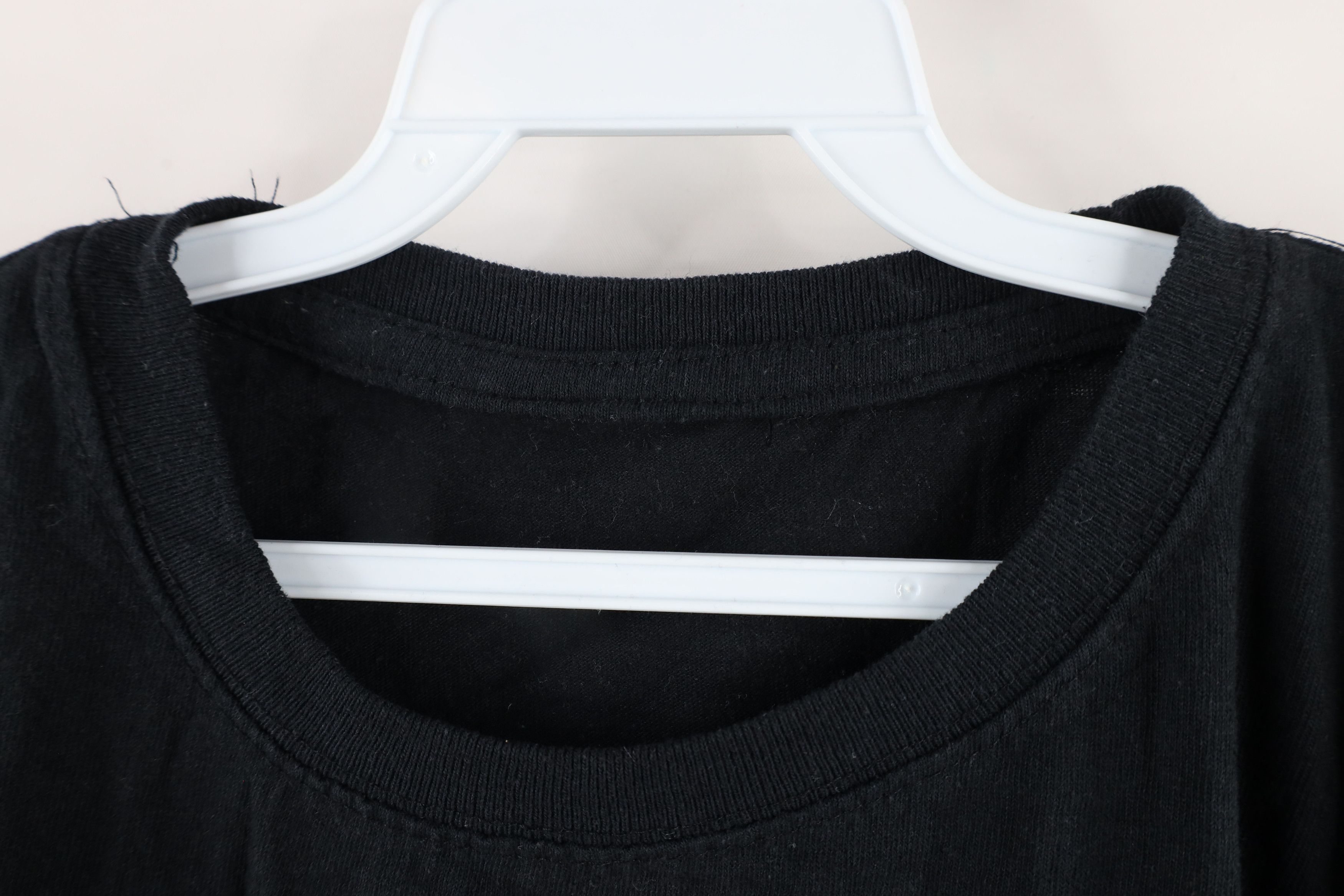 Vintage Vintage 90s Streetwear Short Sleeve T-Shirt Black Cotton Size US XL / EU 56 / 4 - 4 Thumbnail