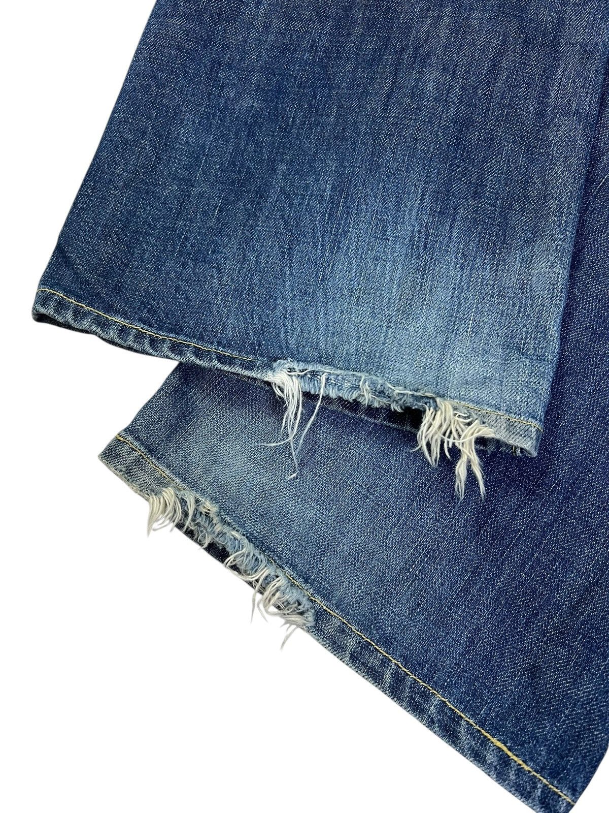 Japanese Brand Flare Lee Riders Sanforized Denim Jean Size US 27 - 12 Thumbnail