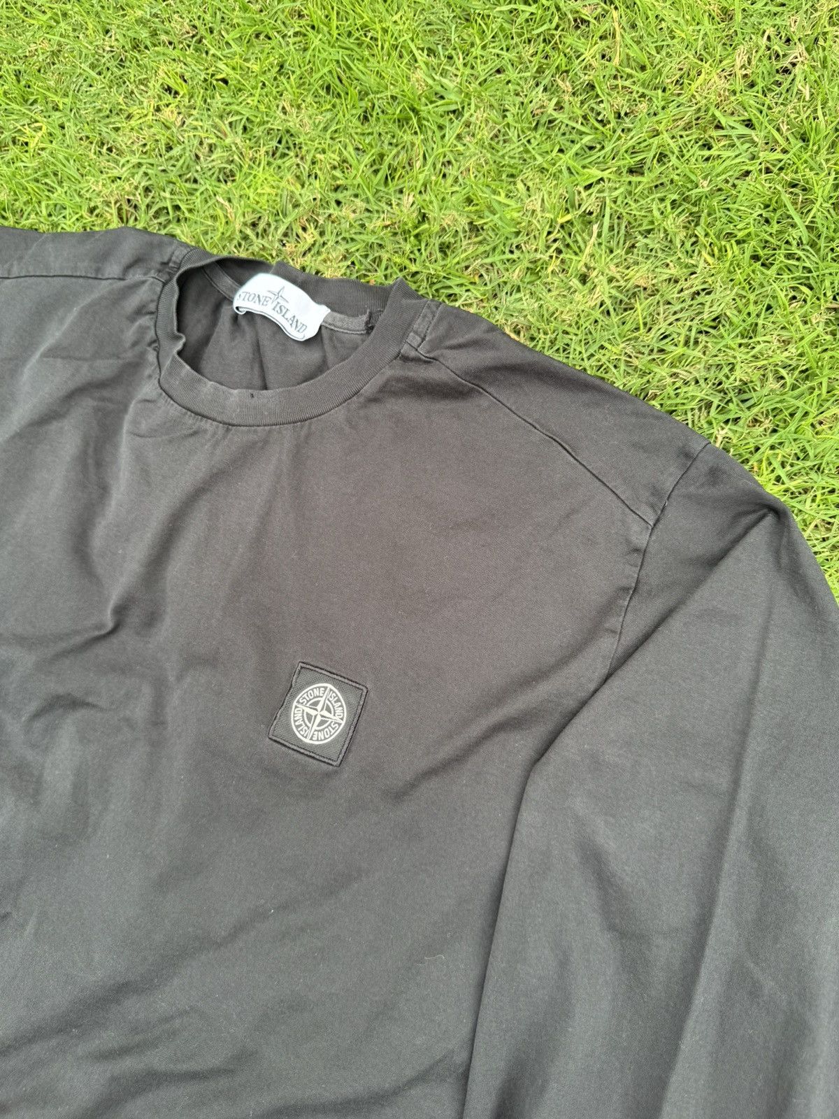 Stone Island Stone Island Compass-patch long-sleeve T-shirt Size US XL / EU 56 / 4 - 5 Thumbnail