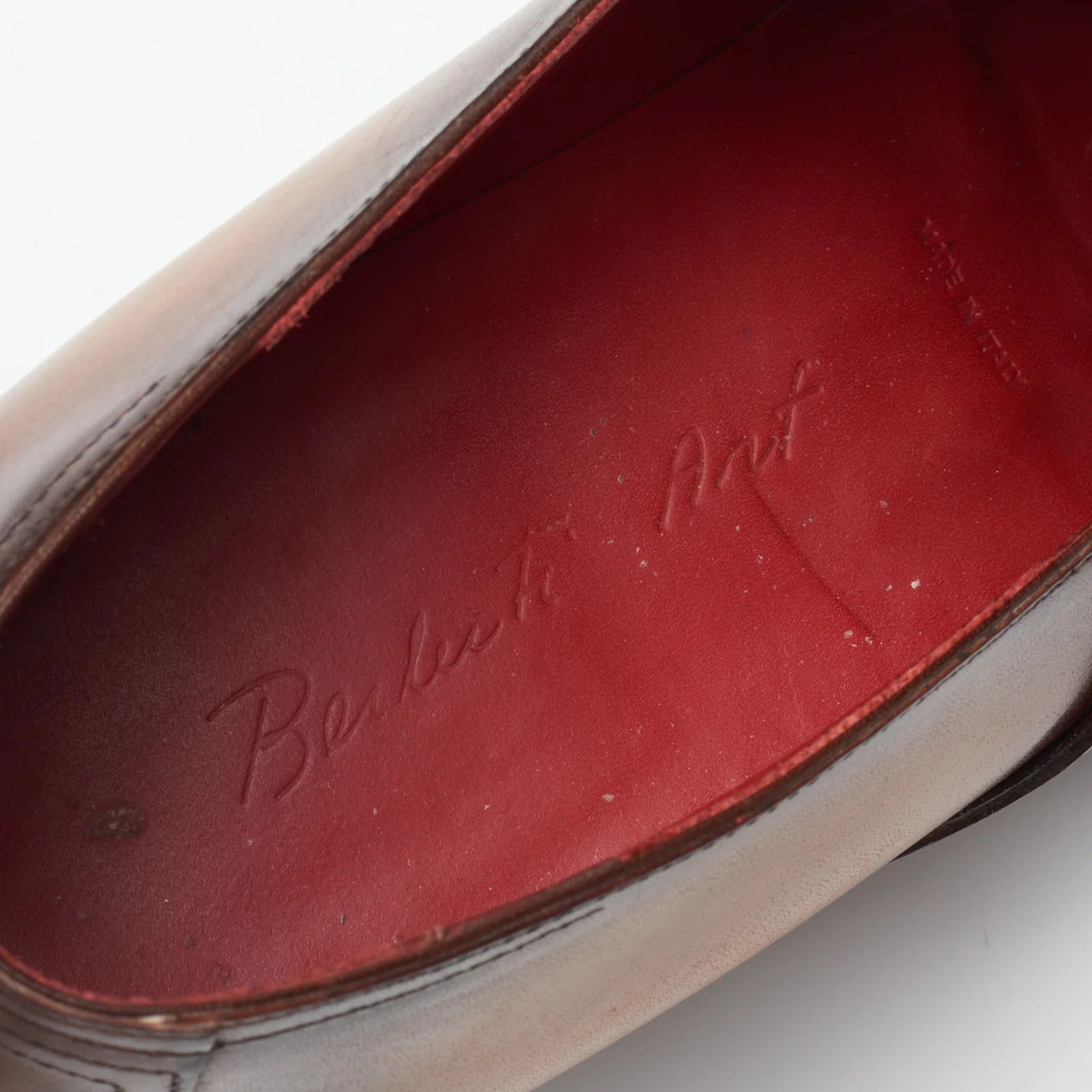 Berluti BERLUTI Art Andy Demesure Patina Venezia Leather Loafer Size US 8.5 / EU 41-42 - 8 Thumbnail