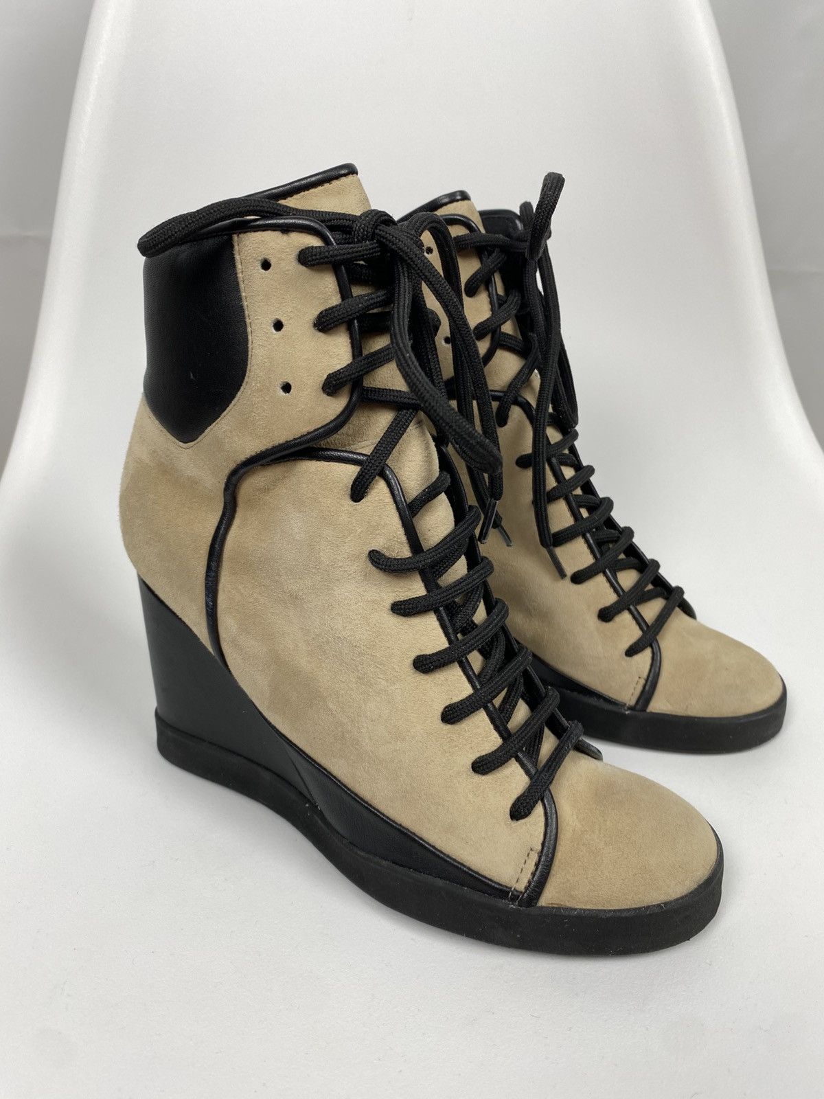 See by Chloe See by Chloe Suede Wedge Booties size 37 Size US 7 / IT 37 - 1 Thumbnail