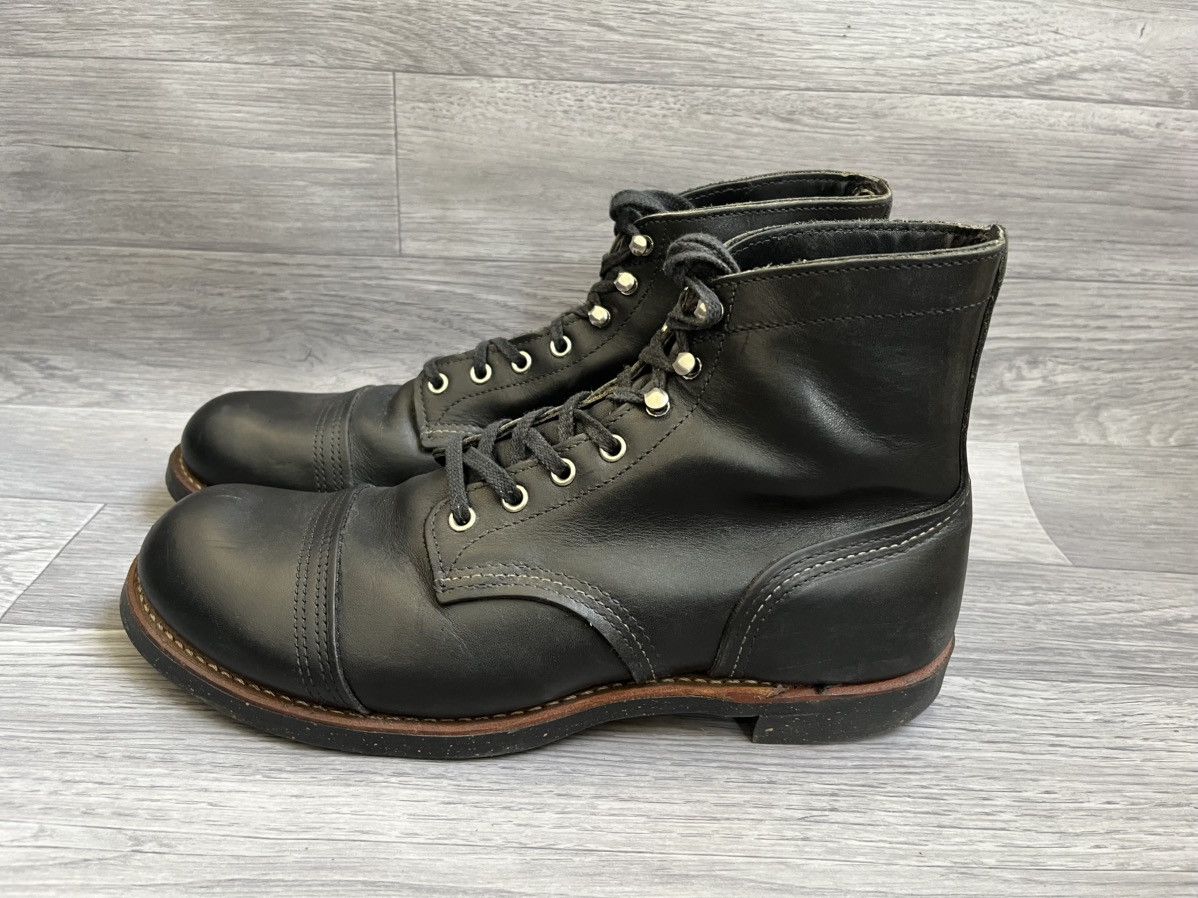 Red Wing Red wing iron ranger black leather biker boots sz 44 Size US 11 / EU 44 - 5 Thumbnail
