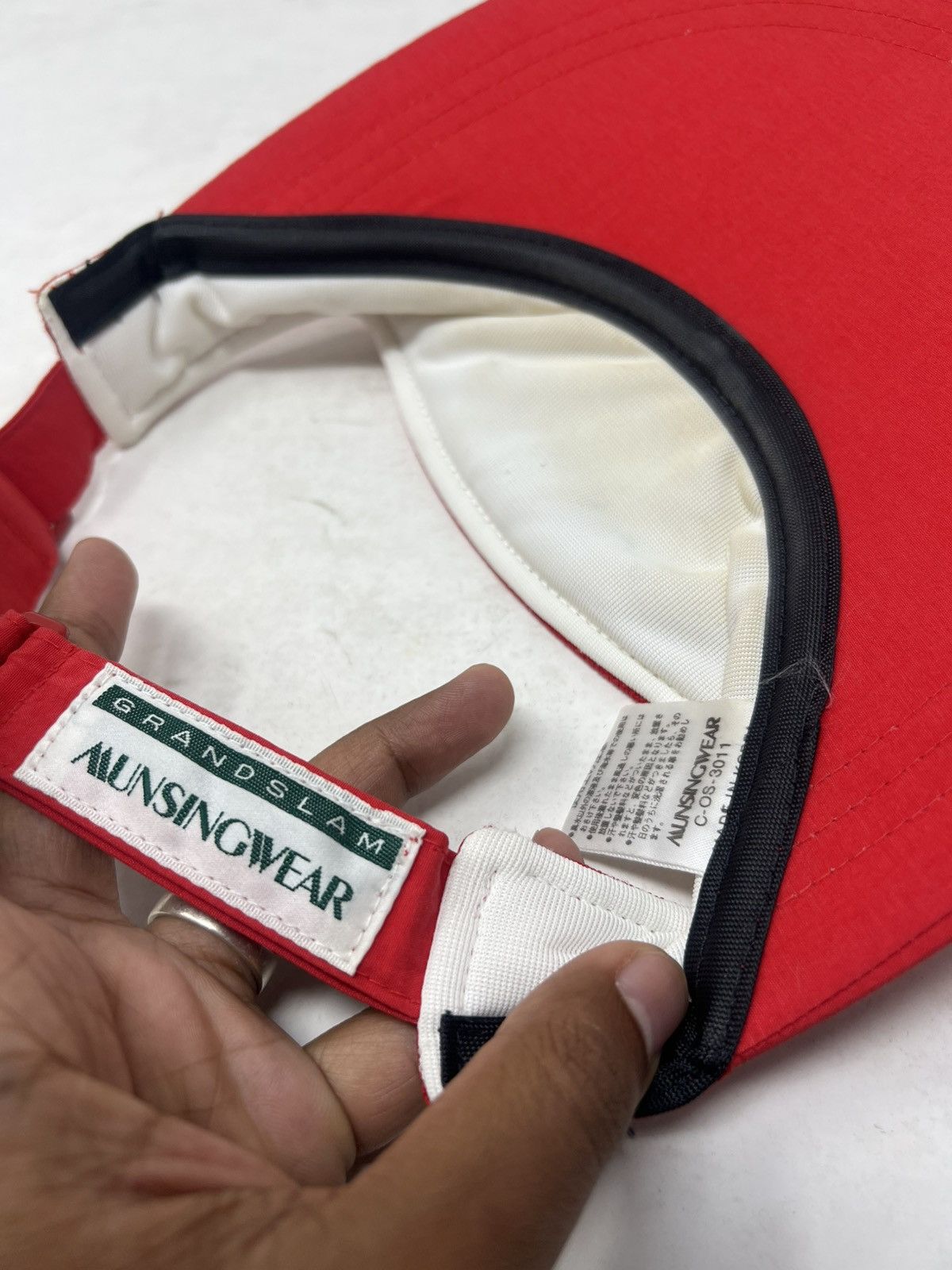 Japanese Brand Munsingwear Grand Slam Athletic Sun Visor Hat Size ONE SIZE - 8 Thumbnail