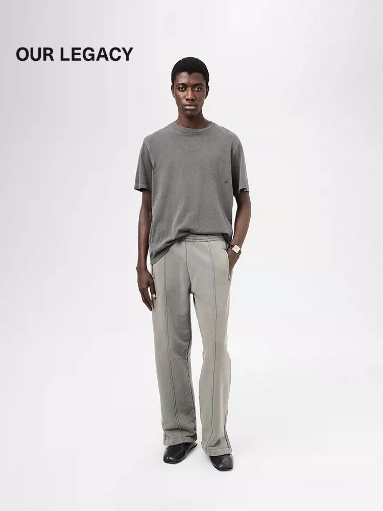 Our Legacy Our Legacy Gray fleece long pants, jeans, loose, casual, w Size US 38 / EU 54 - 7 Thumbnail