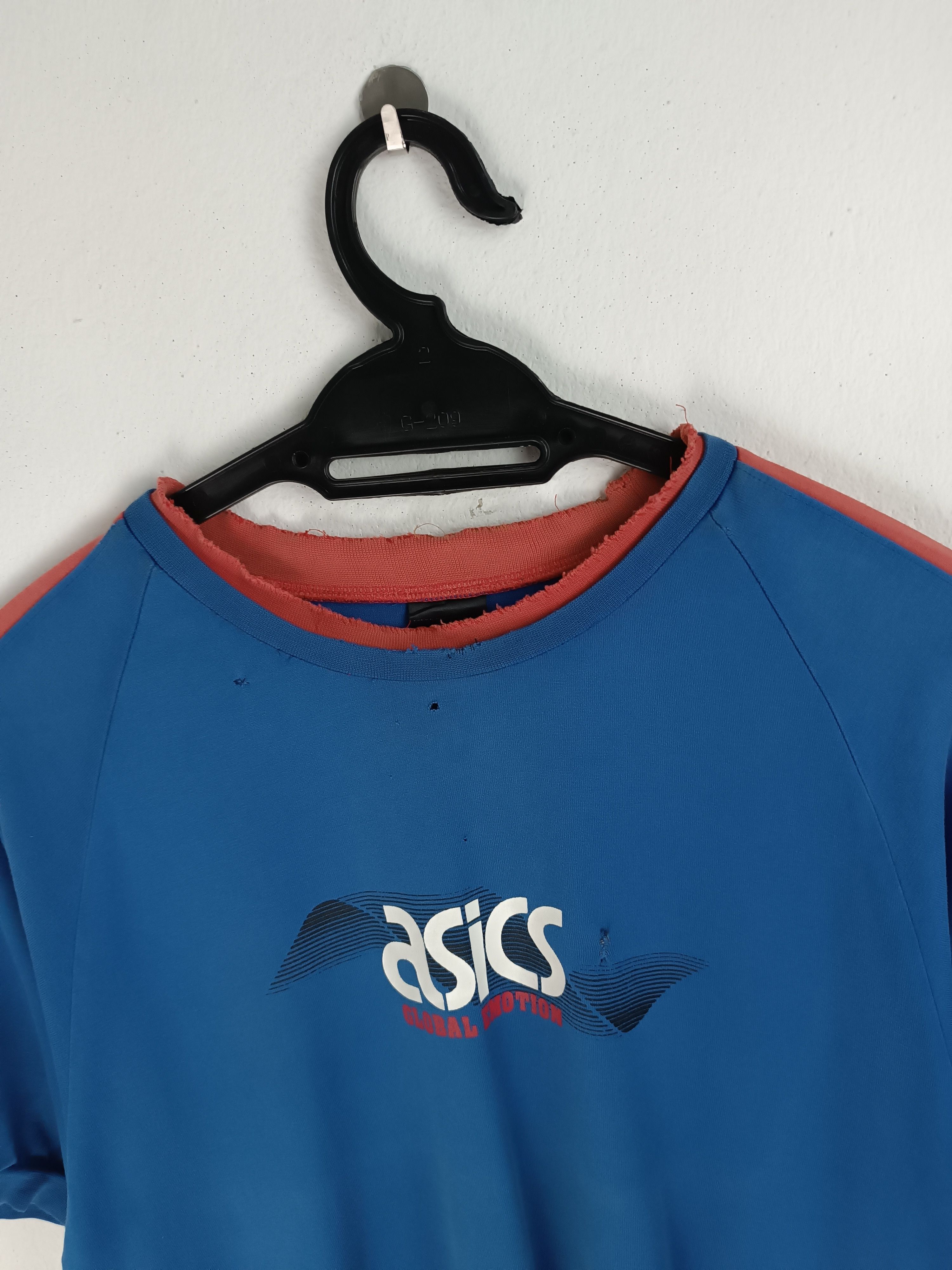 Asics THRASHED VINTAGE 90'S ASICS CLASSIC LOGO VERY RARE Size US S / EU 44-46 / 1 - 9 Thumbnail