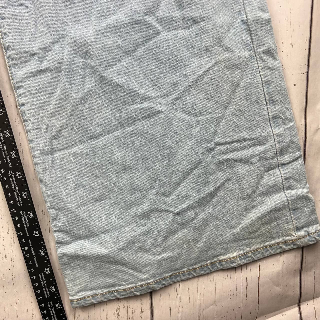 Other A Day New 27x31 High Rise Relaxed Hip & Thigh Wide Leg Denim Size 27" / US 4 / IT 40 - 6 Thumbnail