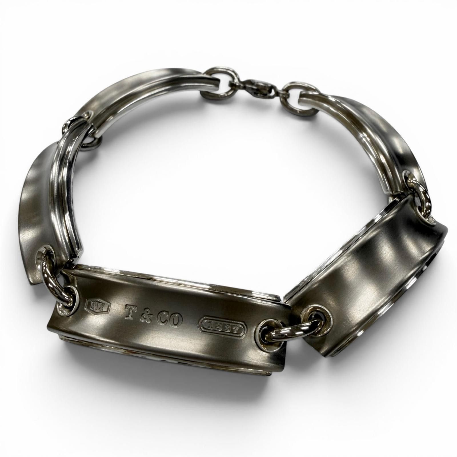 Tiffany & Co. Tiffany & Co. Tiffany & Co. 925 Silver Plate Link Bracelet Precious Metal Bracelet DUTY FREE for USA Size ONE SIZE - 1 Thumbnail
