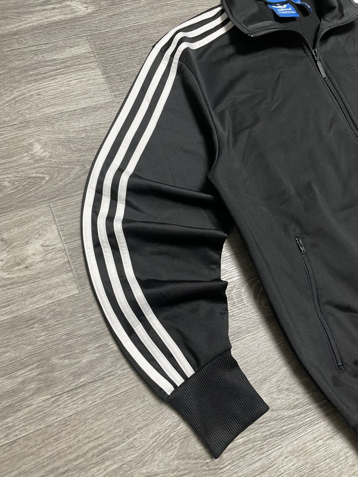 Adidas Adidas Fire Bird 3-Stripe Black Track Jacket Y2K Size US M / EU 48-50 / 2 - 4 Thumbnail