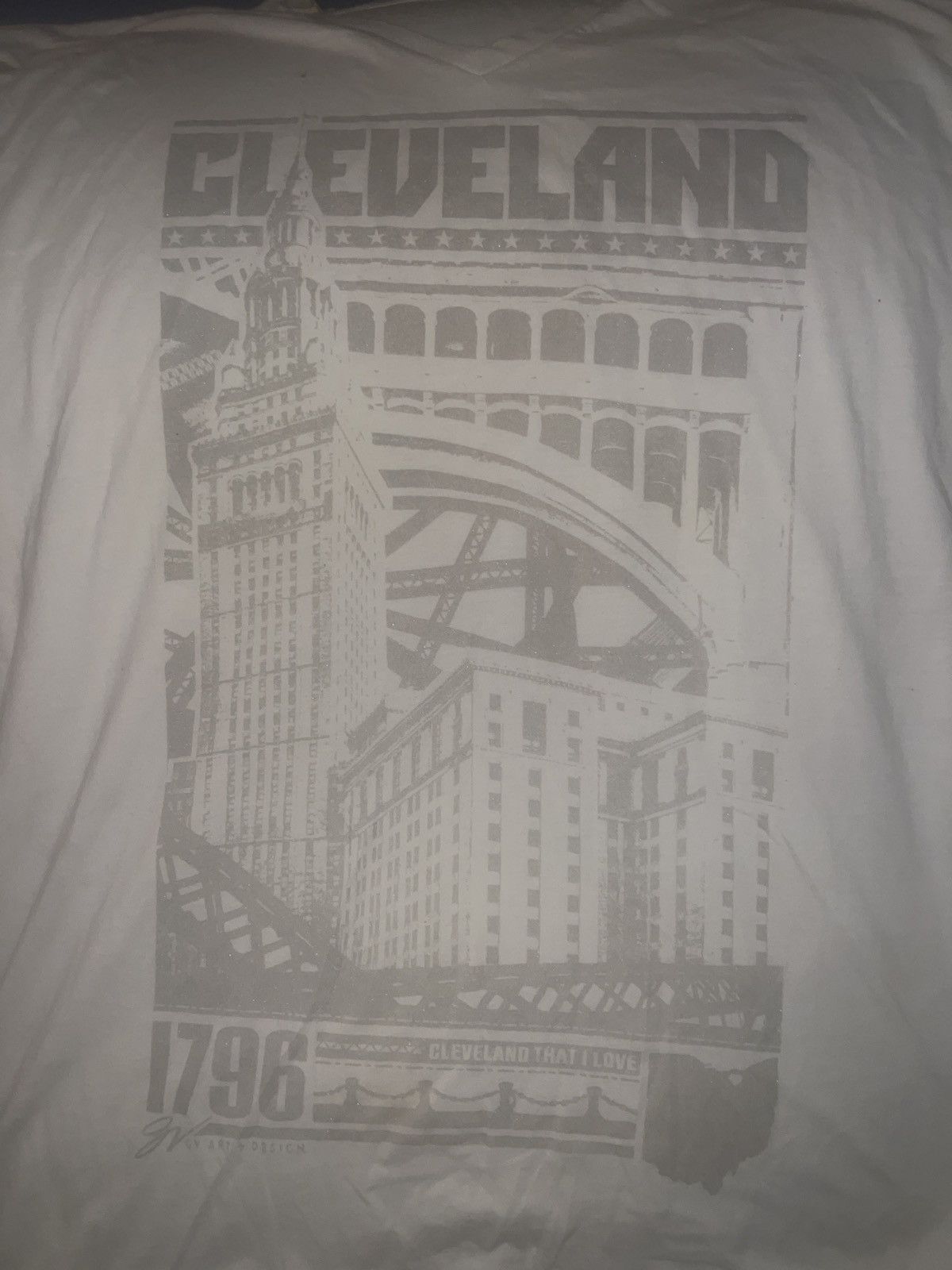 Hypebeast GV Art + Design Cleveland That I Love Cleveland 1796 Tee Size US XXL / EU 58 / 5 - 3 Thumbnail