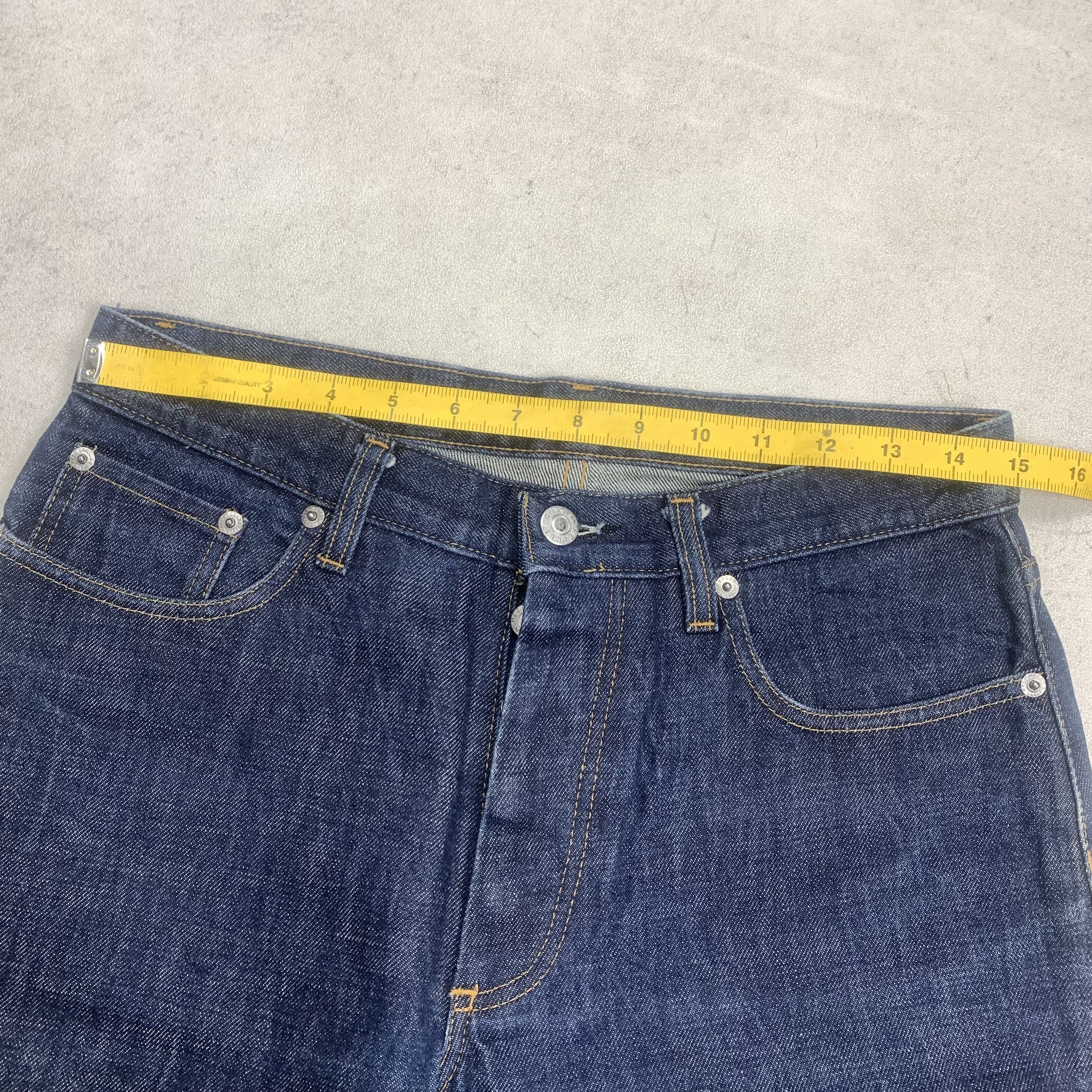Helmut Lang 1999 Helmut Lang Classic Raw Denim Italian Cut Size US 28 / EU 44 - 10 Thumbnail