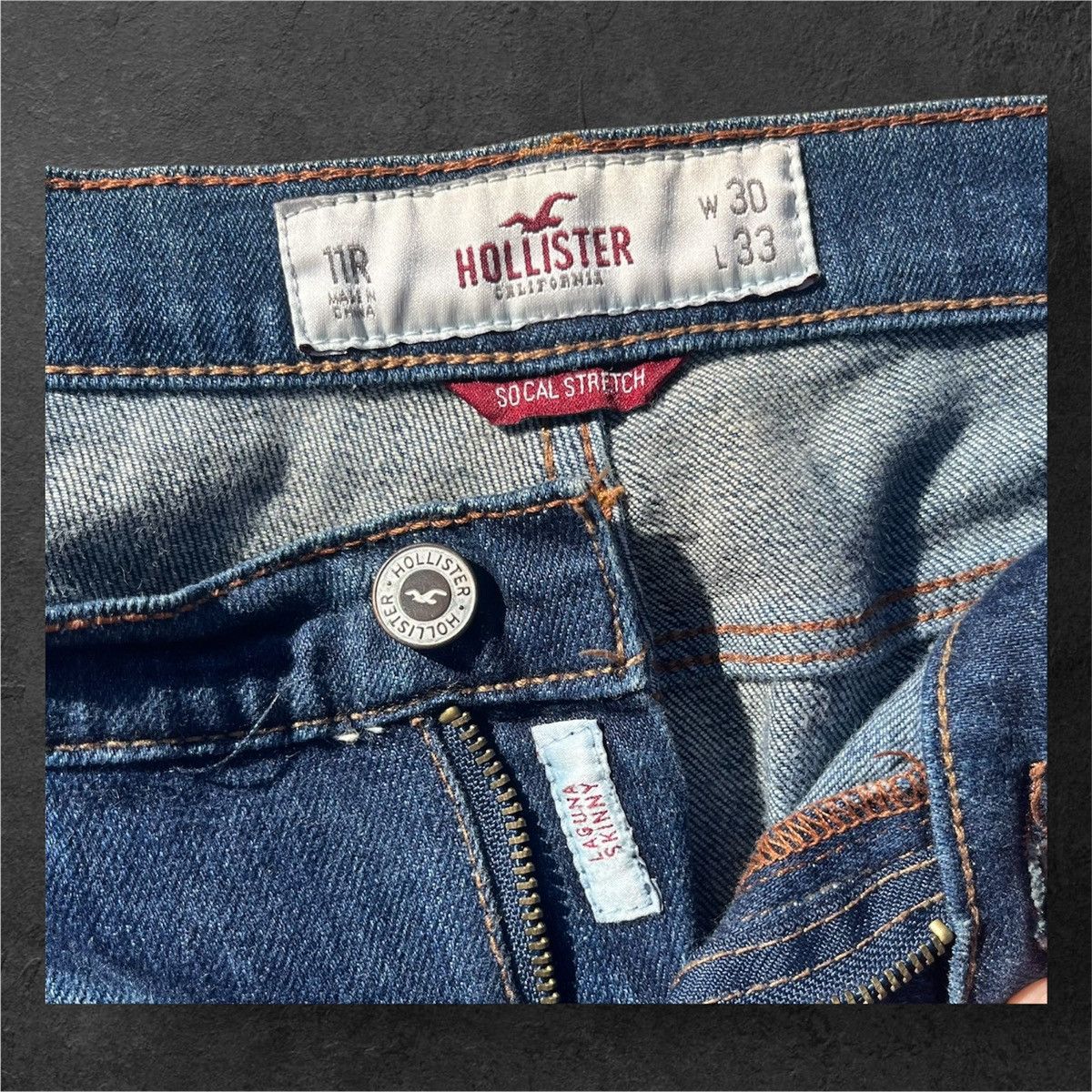 Hollister Hollister Co Jeans 11R Size 34" / US 12 / IT 48 - 3 Thumbnail