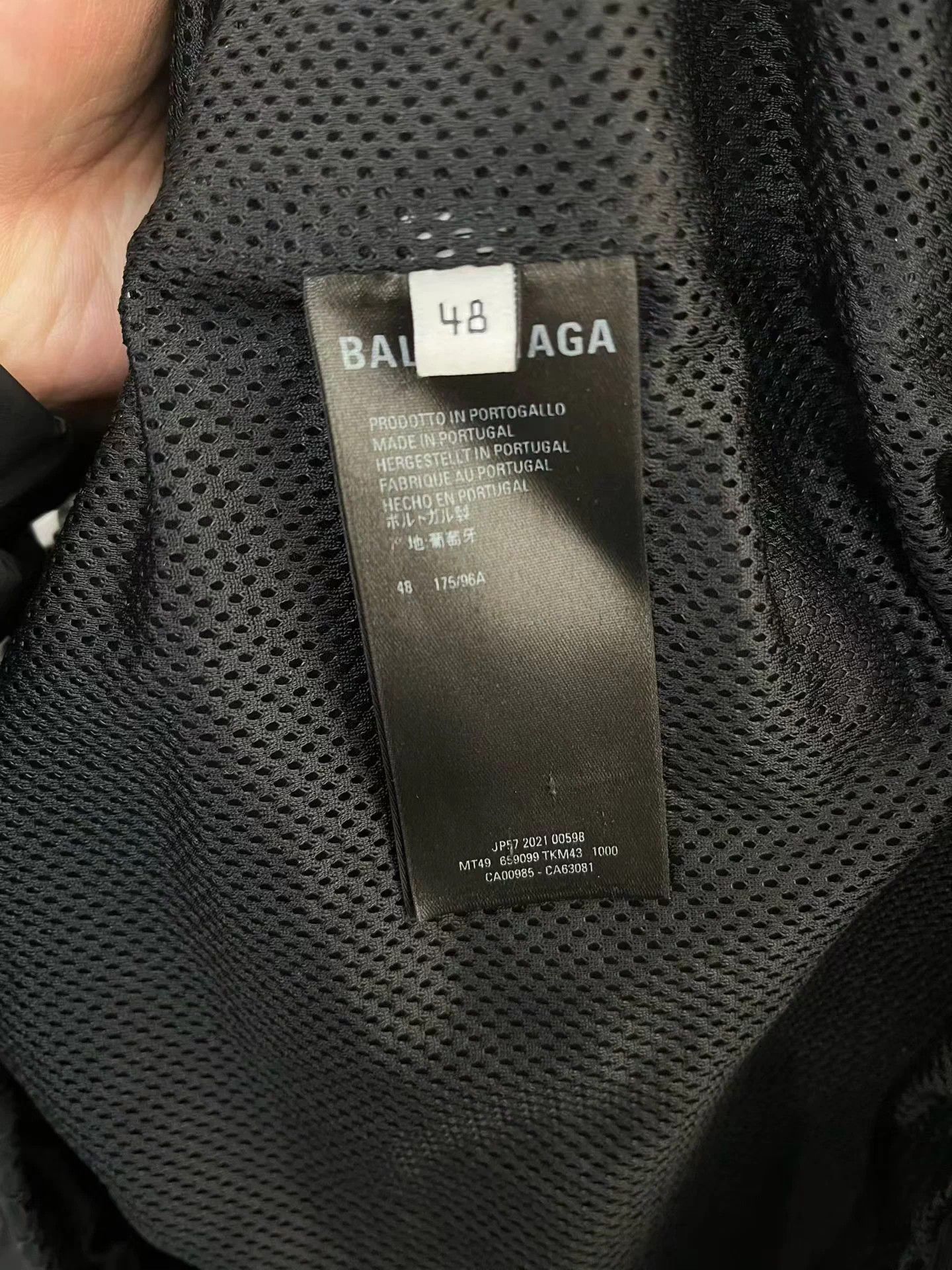 Balenciaga Zipper Long Sleeve Jacket 48 New