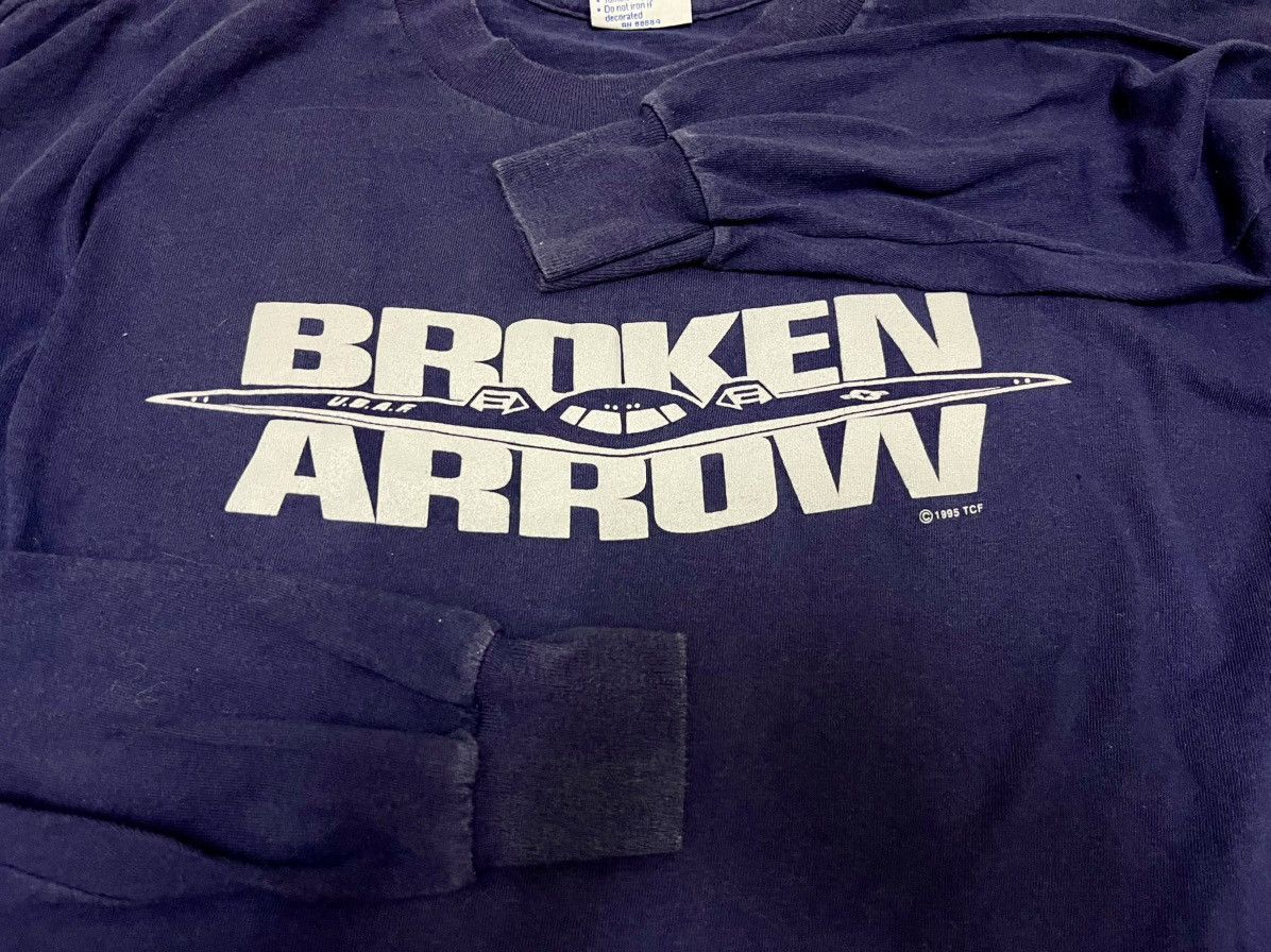 Vintage Vintage Broken Arrow Go Ballistic Box Office Movie Shirt Size US XL / EU 56 / 4 - 5 Thumbnail