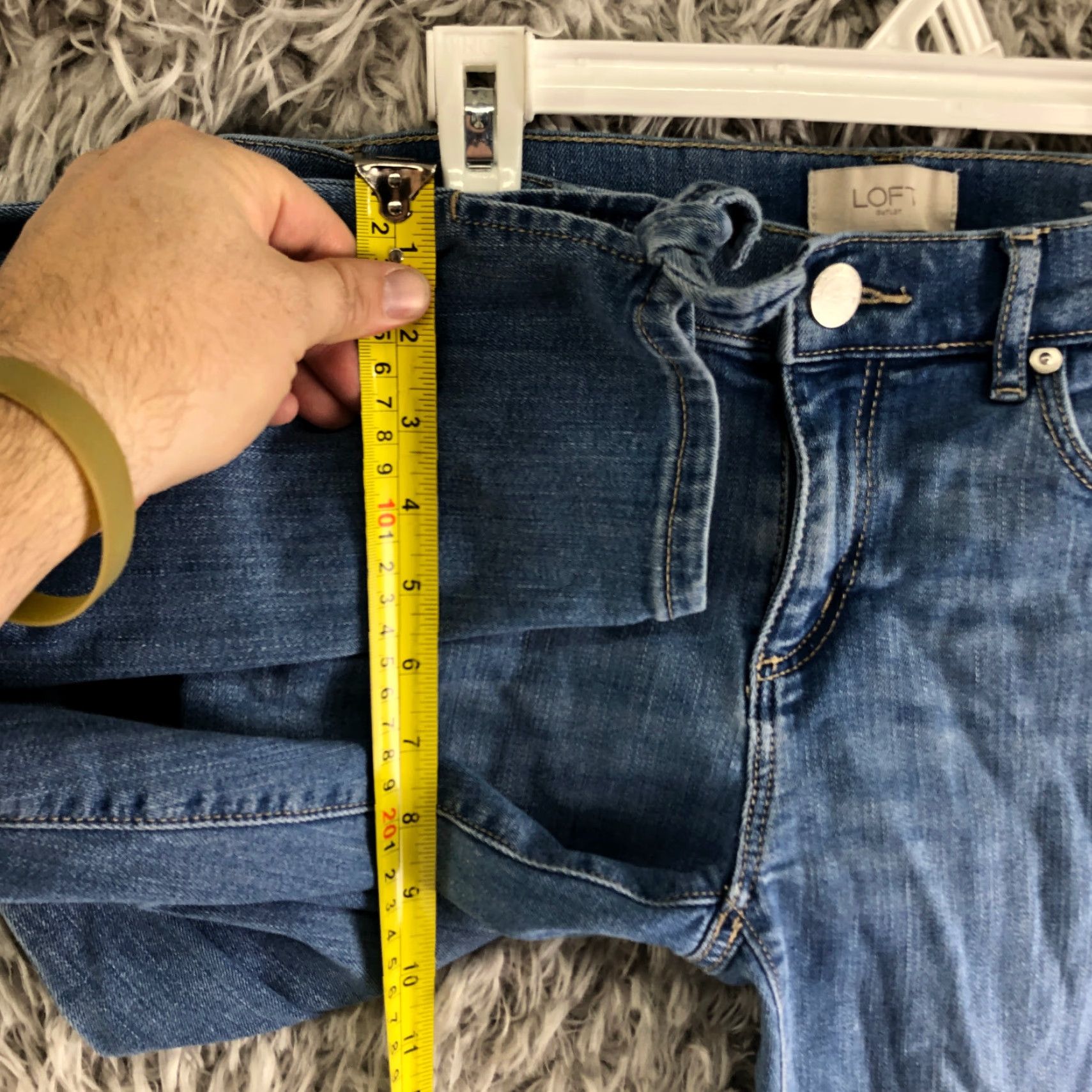 Loft VINTAGE: No LOFT Jeans Modern Skinny Women Size 2 Mid Rise Accented Ankle Blue Denim Jeans Women Modern Skinny LOFT Size 26" / US 2 / IT 38 - 4 Thumbnail