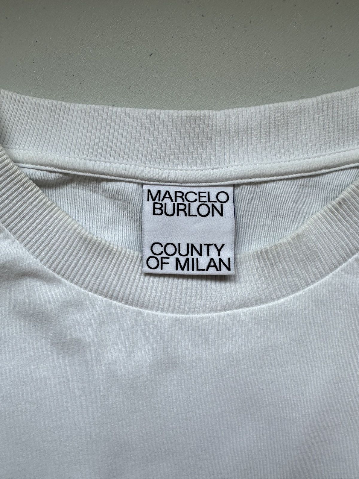 Marcelo Burlon Marcelo Burlon Oversized Tee Size US XL / EU 56 / 4 - 8 Thumbnail