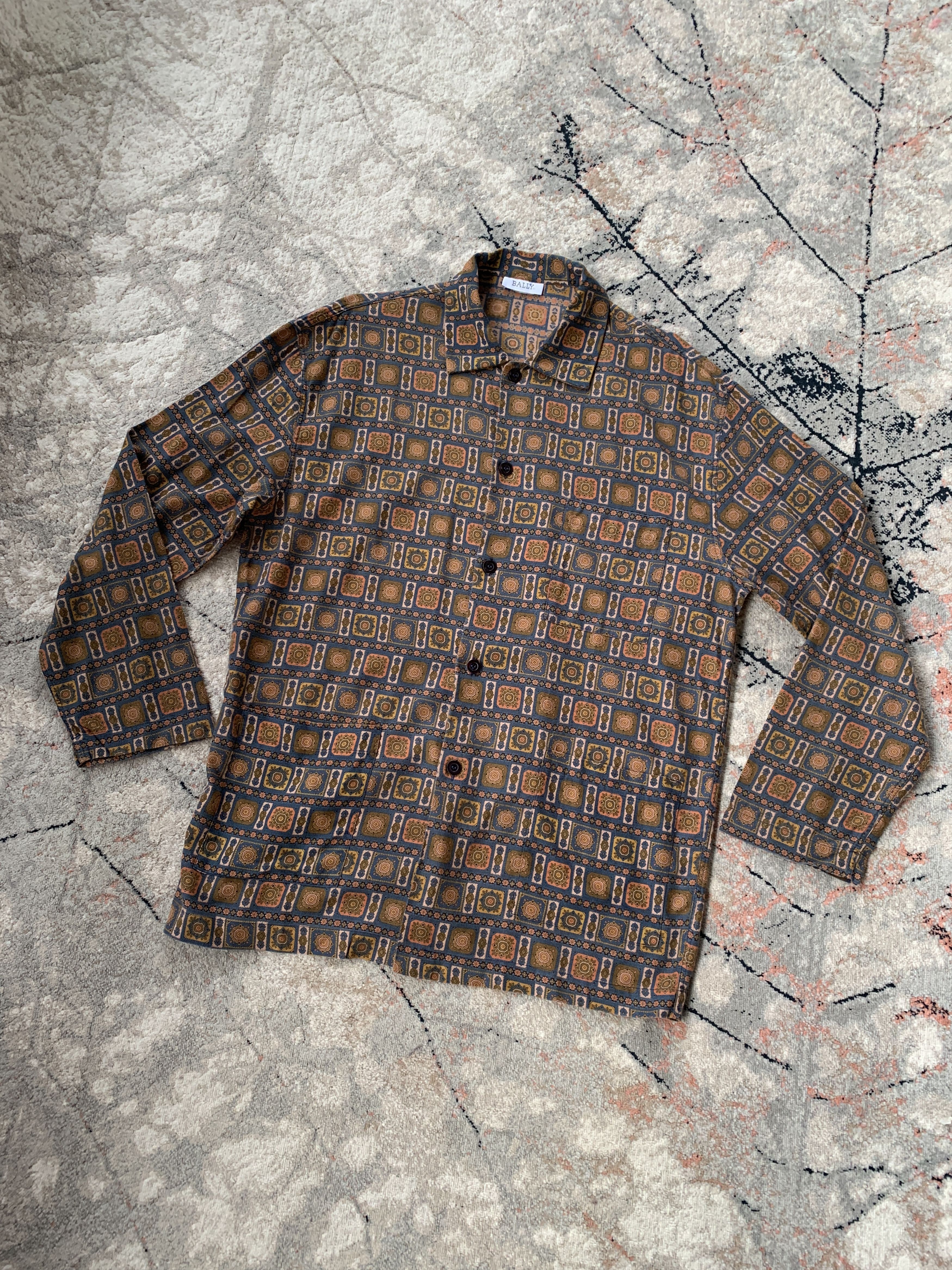 Bally × Vintage Vintage Bally Shirt Size US M / EU 48-50 / 2 - 2 Thumbnail
