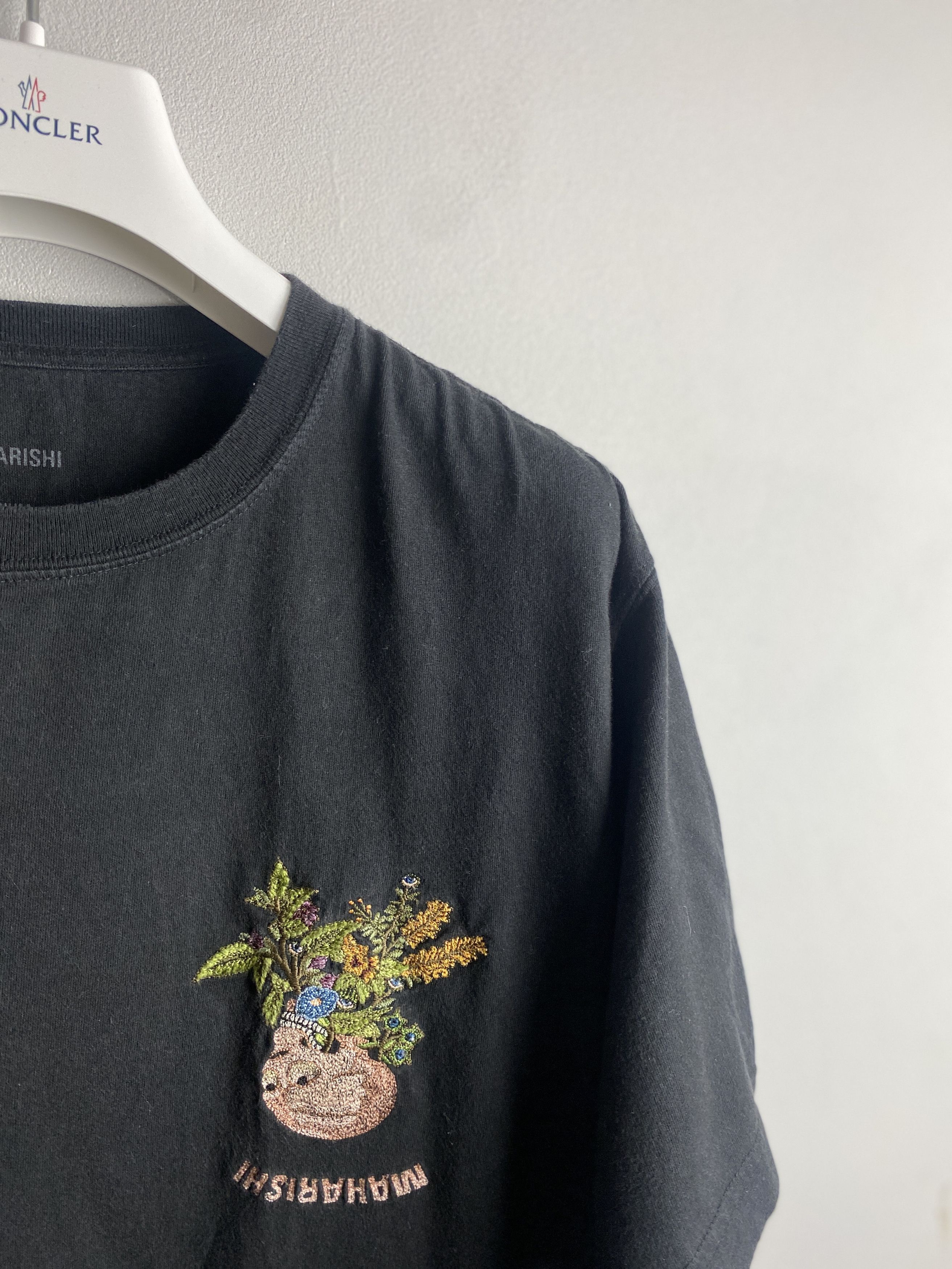 Maharishi Maharishi small logo t-shirt tee skate rap hip hop Size US M / EU 48-50 / 2 - 2 Thumbnail