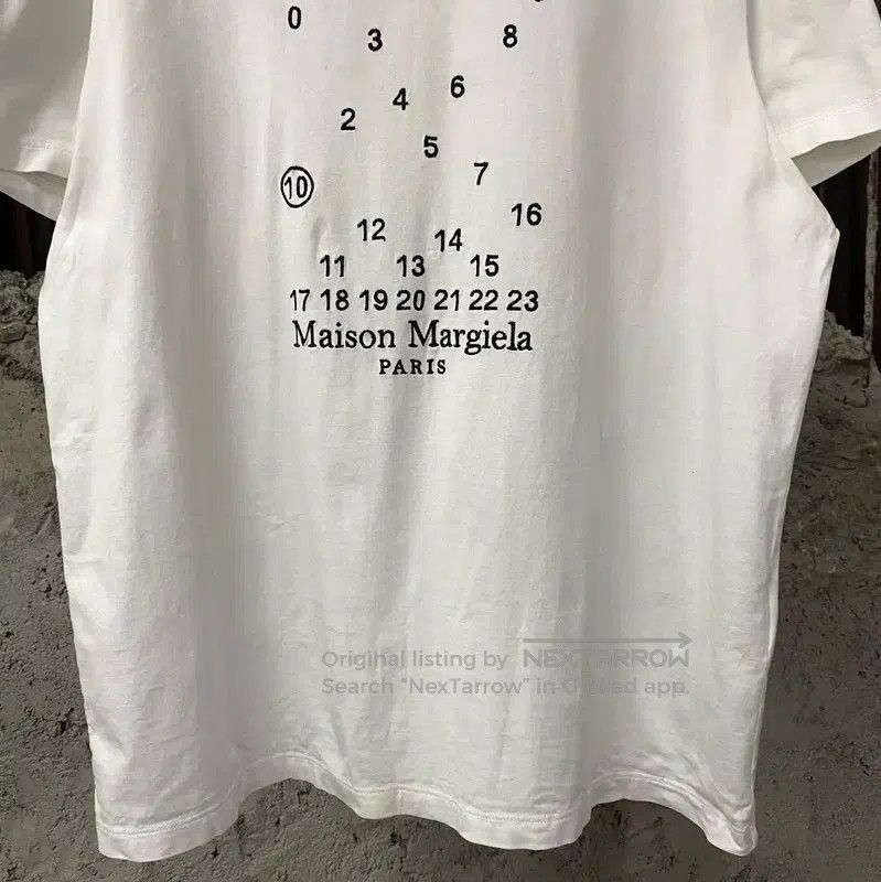 Maison Margiela Maison Margiela White Cotton Short Sleeve T-Shirt . Size M / US 6-8 / IT 42-44 - 4 Thumbnail