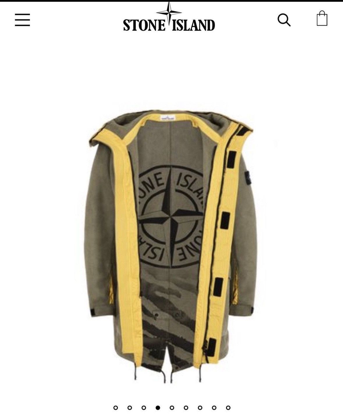 Stone Island Stone Island 71229 Man Made Suede-TC Parka Size US M / EU 48-50 / 2 - 16 Thumbnail
