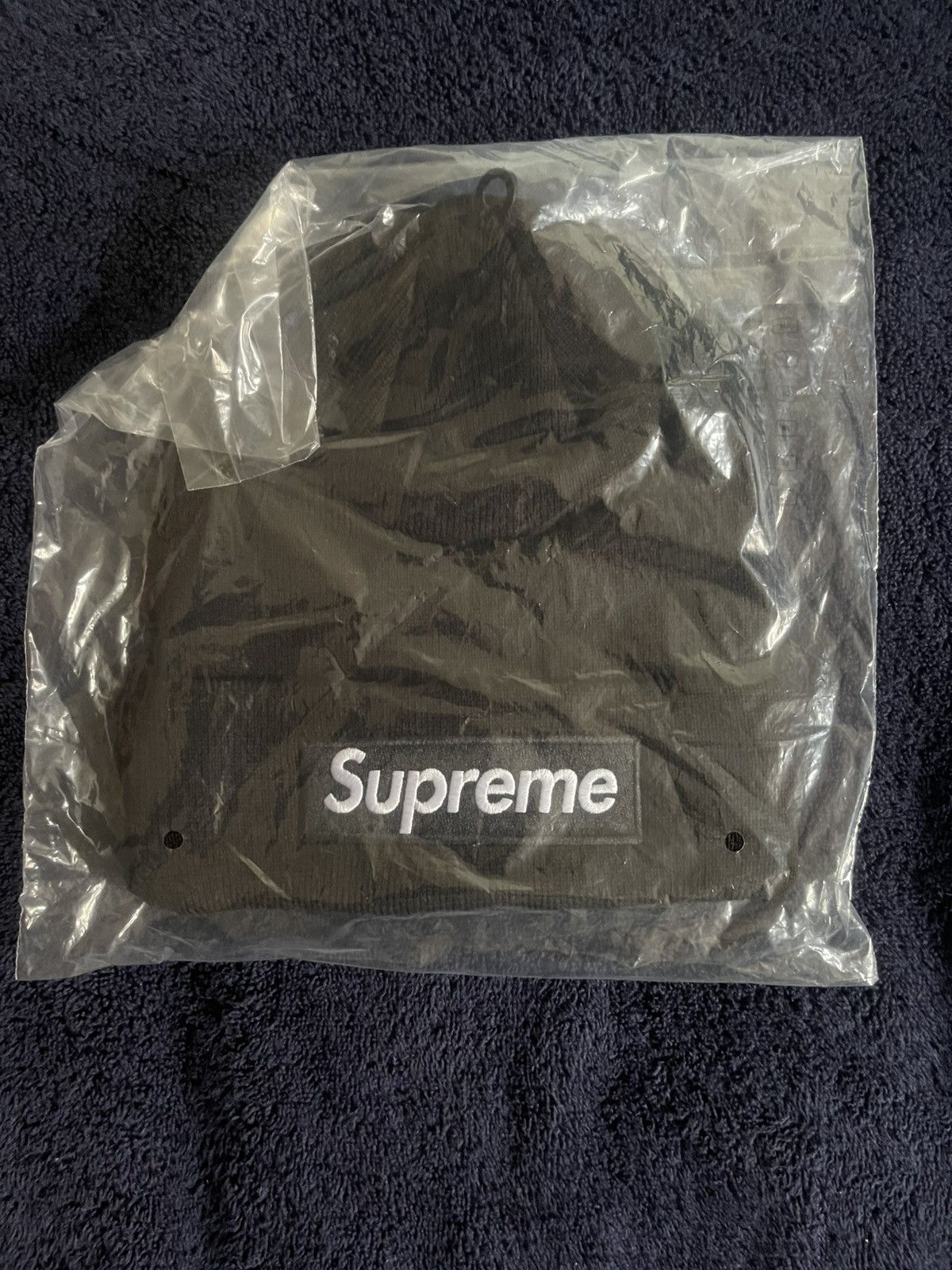 New Era × Supreme SUPREME BOX LOGO BEANIE Size ONE SIZE - 1 Thumbnail