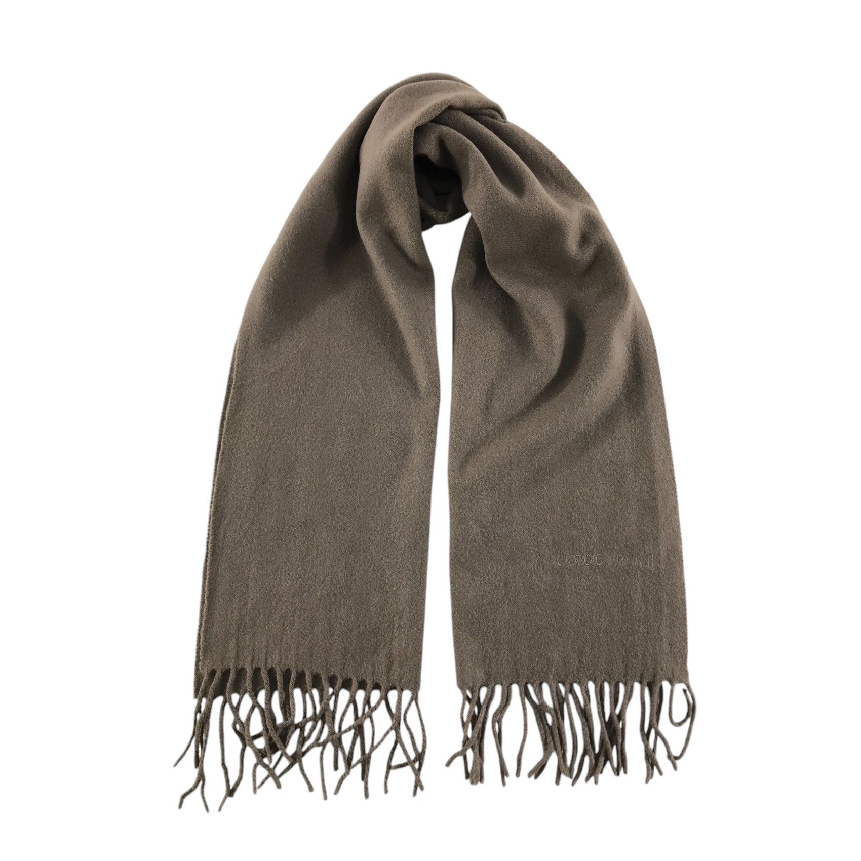 Giorgio Armani × Vintage Giorgio Armani Scarf / Muffler / Neckwear - WW2402 Size ONE SIZE - 1 Thumbnail