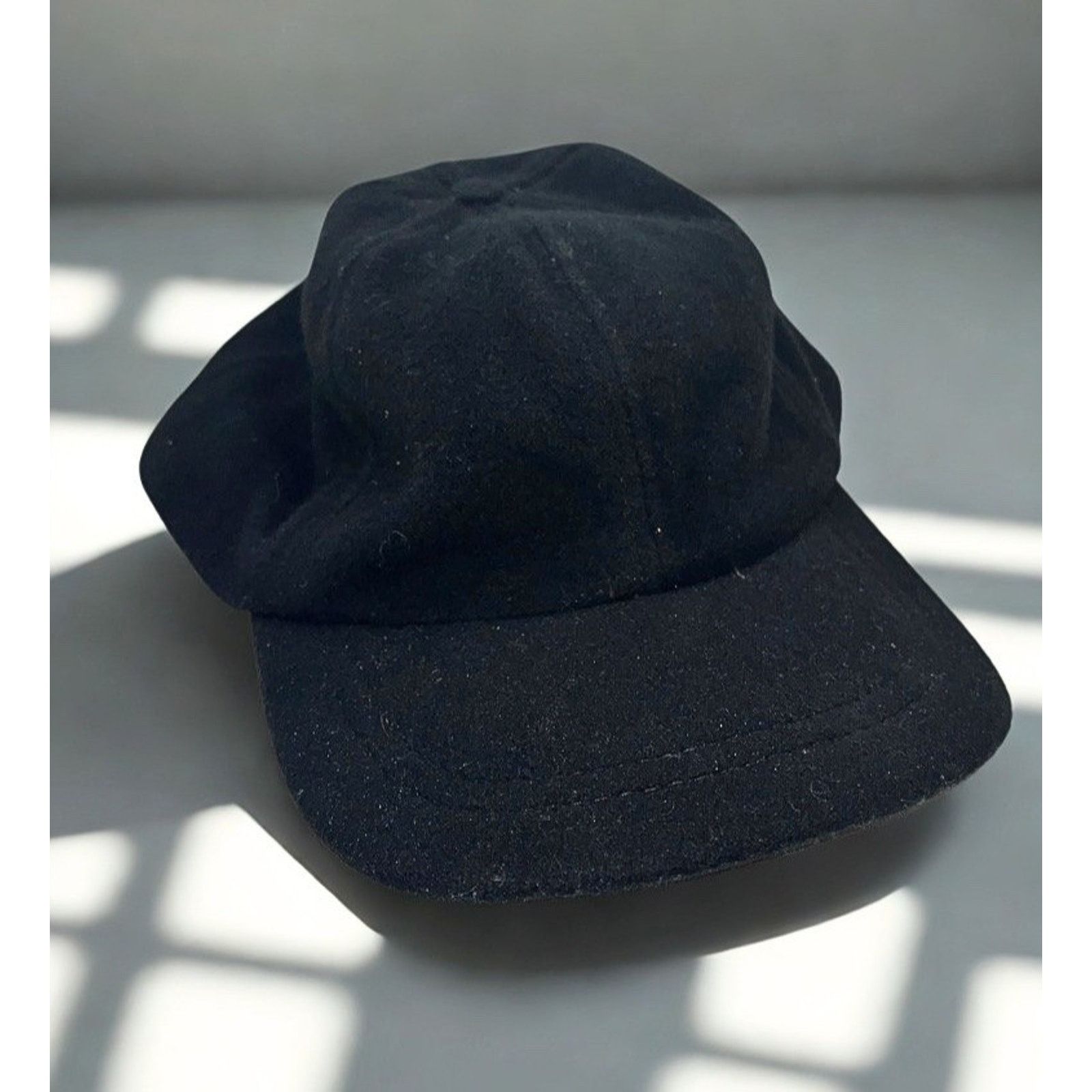 Other Schuman Sullivan Cashmere Hat Black XL USA Made Baseball Cap Size ONE SIZE - 3 Thumbnail